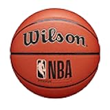 WILSON NBA Forge Indoor/Outdoor Basketball - Brown, Size 7-29.5