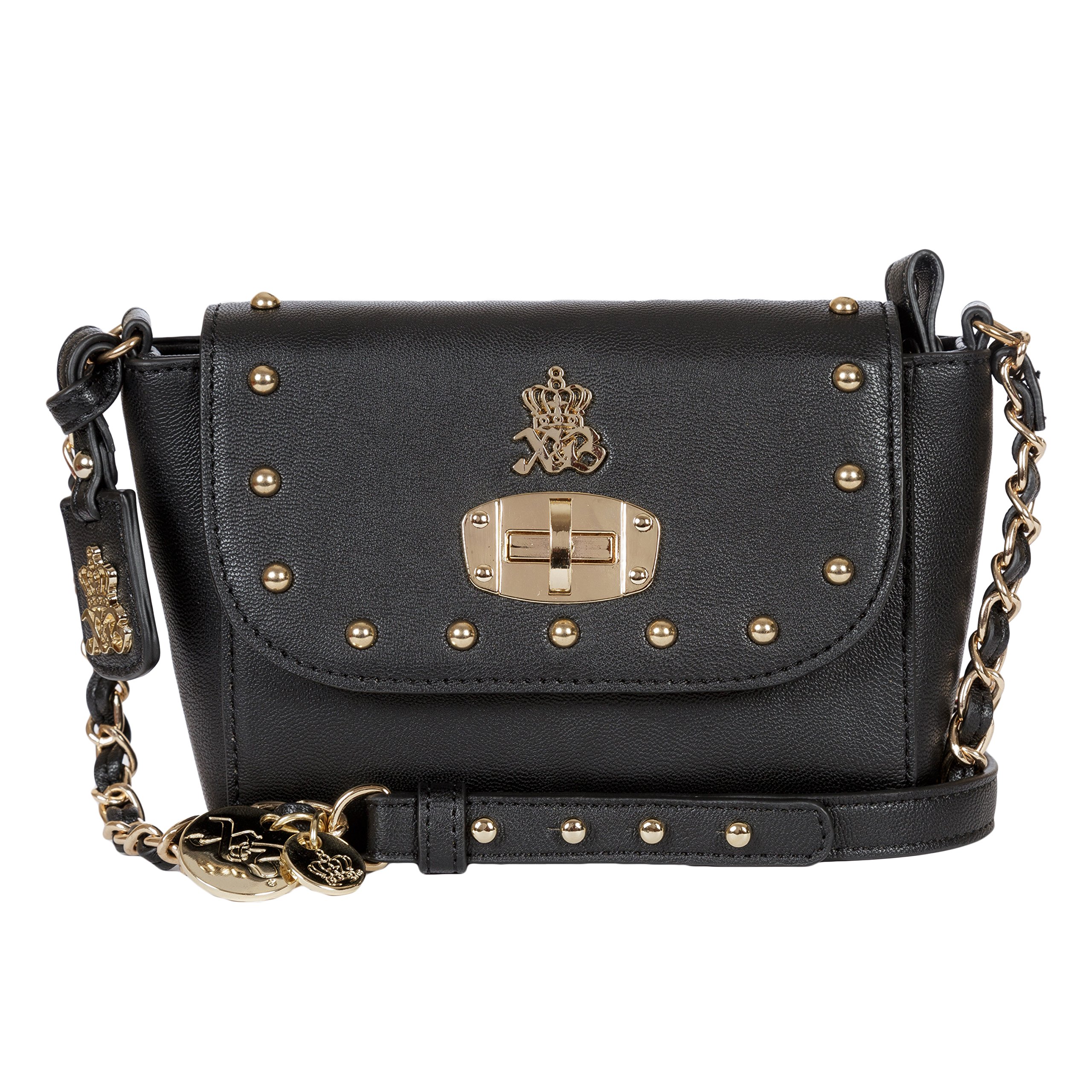 Sac bandoulière noir petit format design moderne référence 29431 - 3