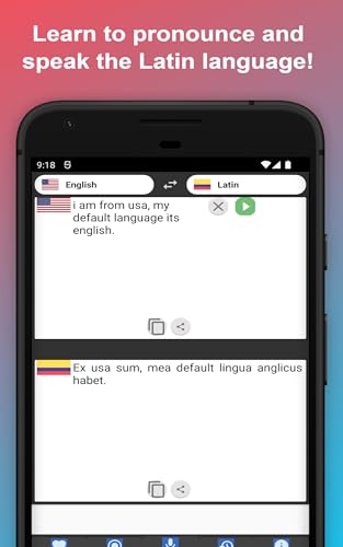 English to Latin Translator to Translate to for Free on Telephone and Tablet