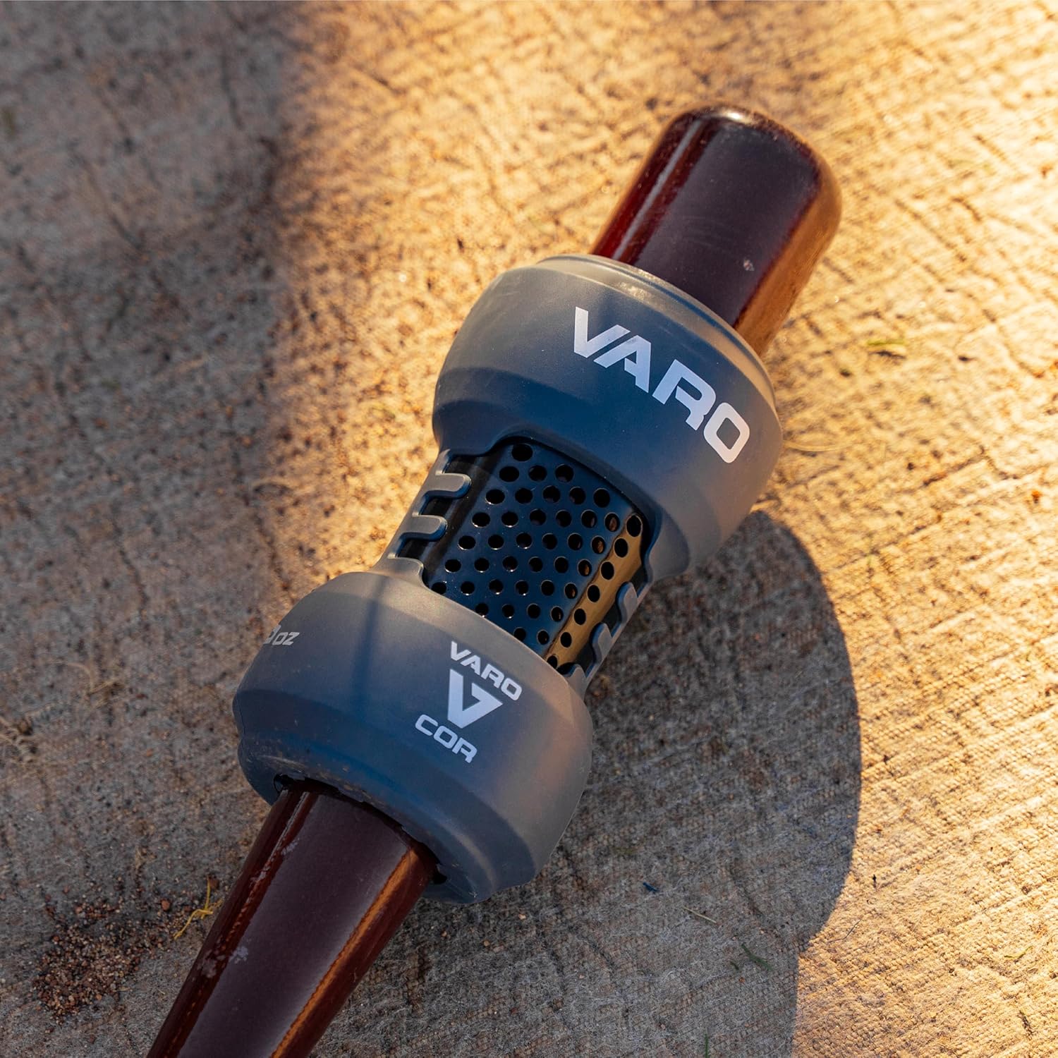 Varo COR Bat Training Weight, 20oz, for Baseball (MLB Authentic) - Classic Weight Feel - Improve Your On-Deck Swings and Power, Cushion Fit Eliminates Abrasion on the Bat