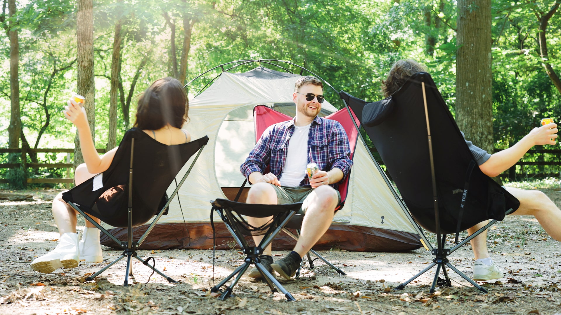 Amazon.com: TCEK Swivel Portable High Back Camping Chair