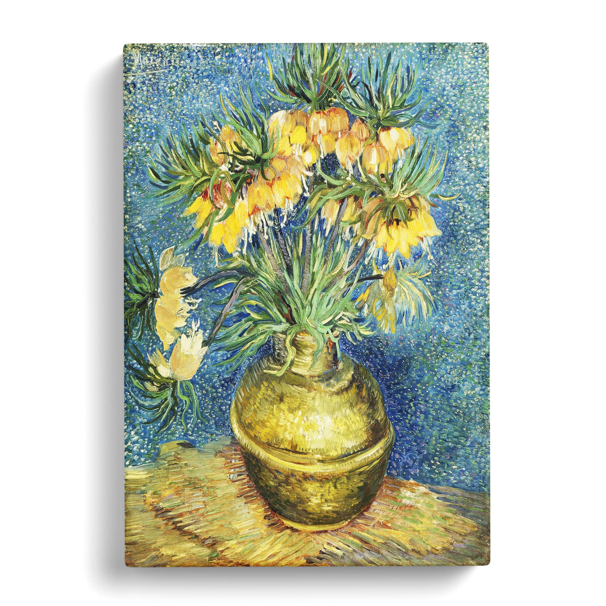 Imperial Fritillaries By Vincent Van Gogh Canvas Print, Mixed, 25L x 50W cm - Image 2
