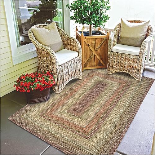 Barcelona - Juego de 2 alfombras de cocina de 27 x 45 pulgadas y 22 x 72 pulgadas, color rojo y amarillo y verde. Lavable resistente a las manchas.