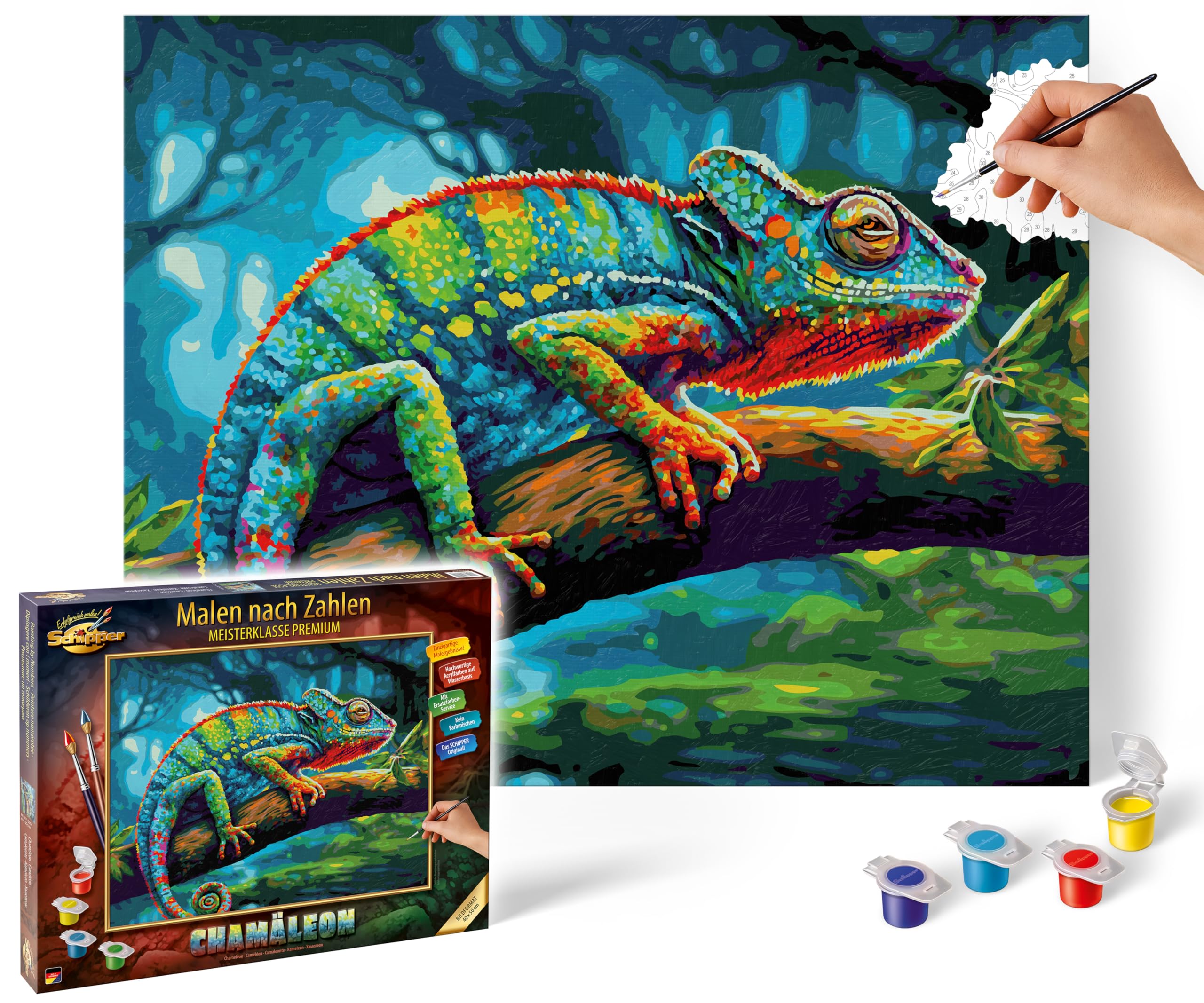 Schipper 609130904 - Paint By Numbers - Chameleon - New