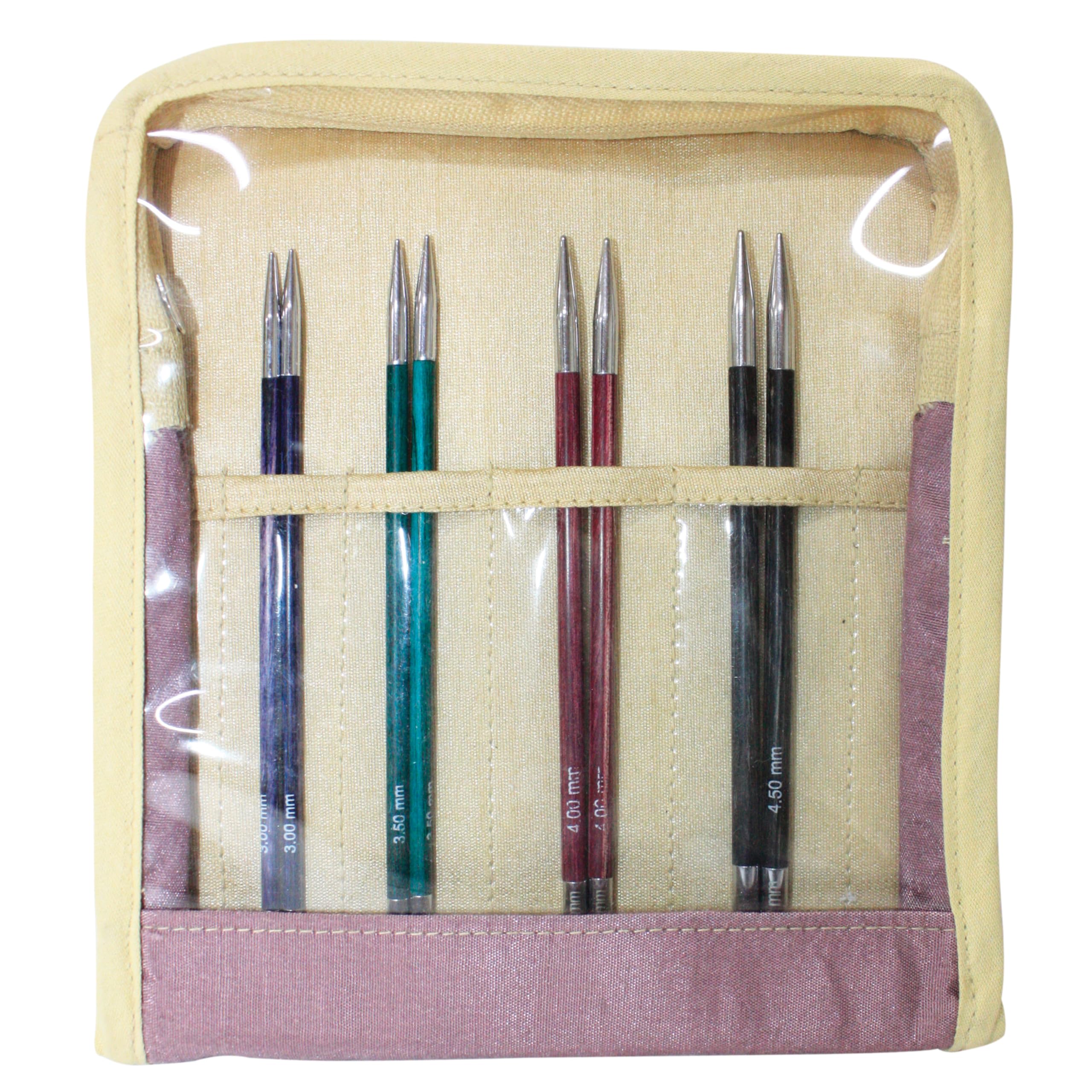 Knit Pro – Agujas De Tejer Royale Circular Fijo, Madera De Abedul/latón, Multicolor, 120 Cm X 10.00 Mm