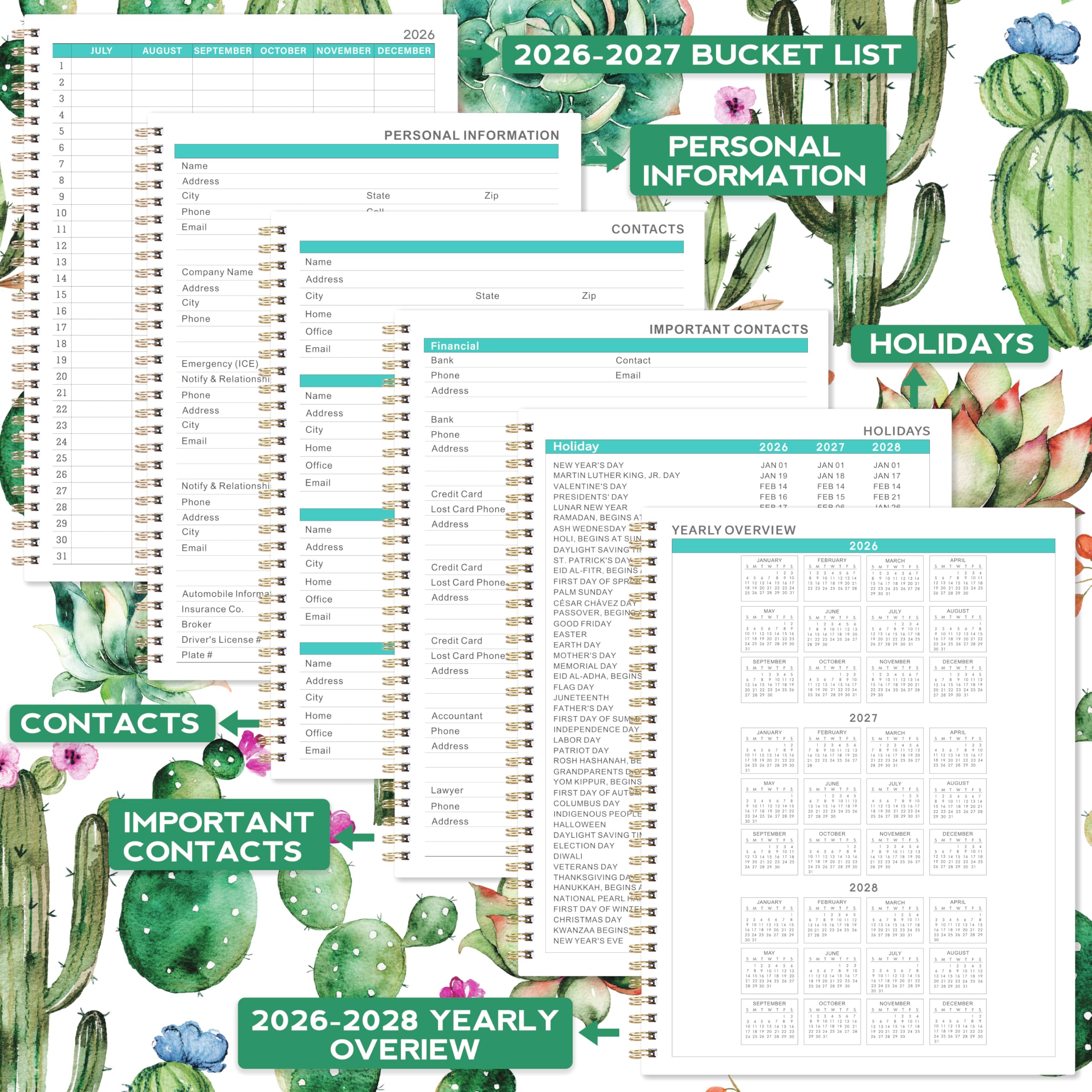 Snapklik.com : 2026-2027 Monthly Planner/Calendar - …