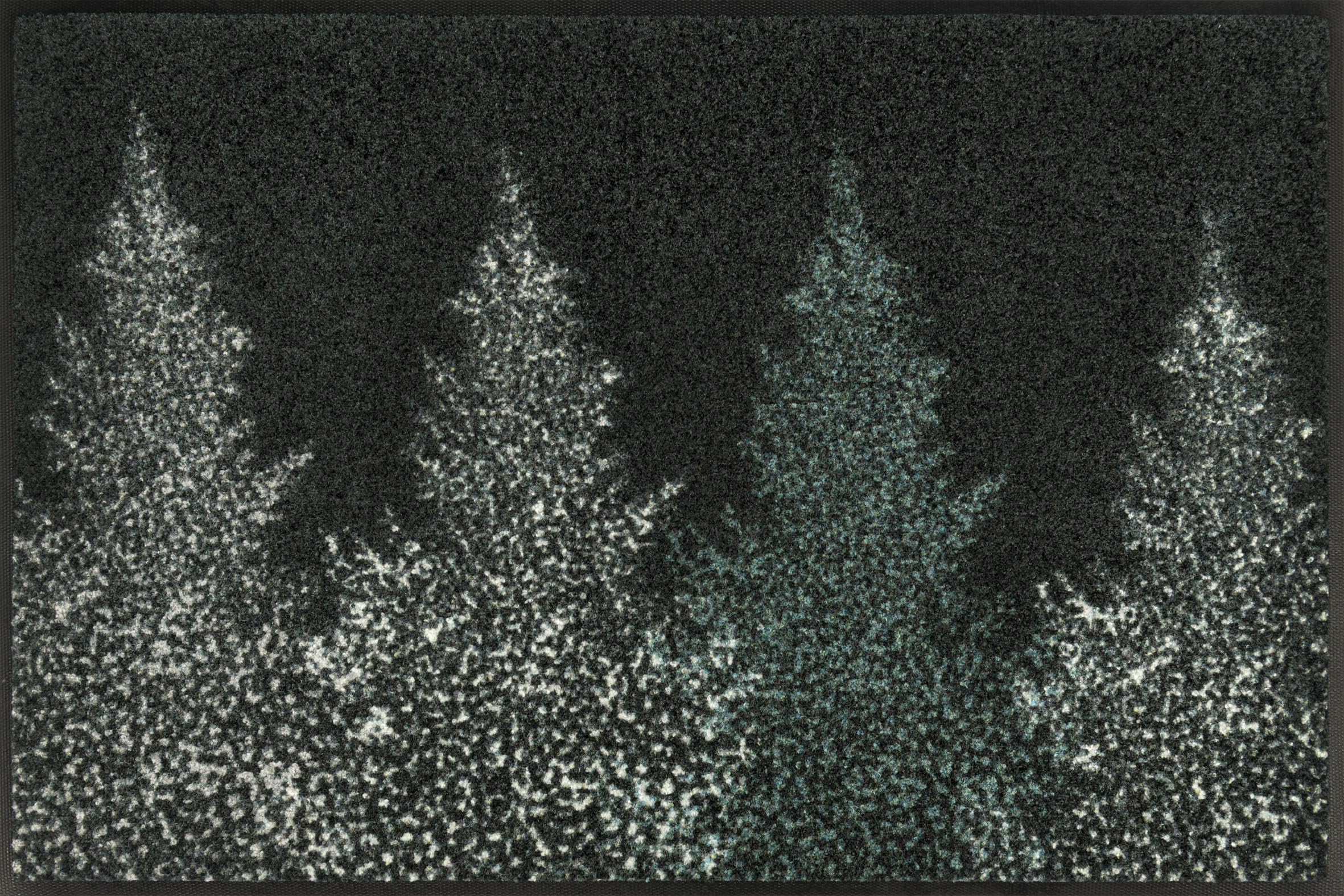 Wash+Dry Fußmatte, Pine Forest 50x75cm, innen und außen, waschbar