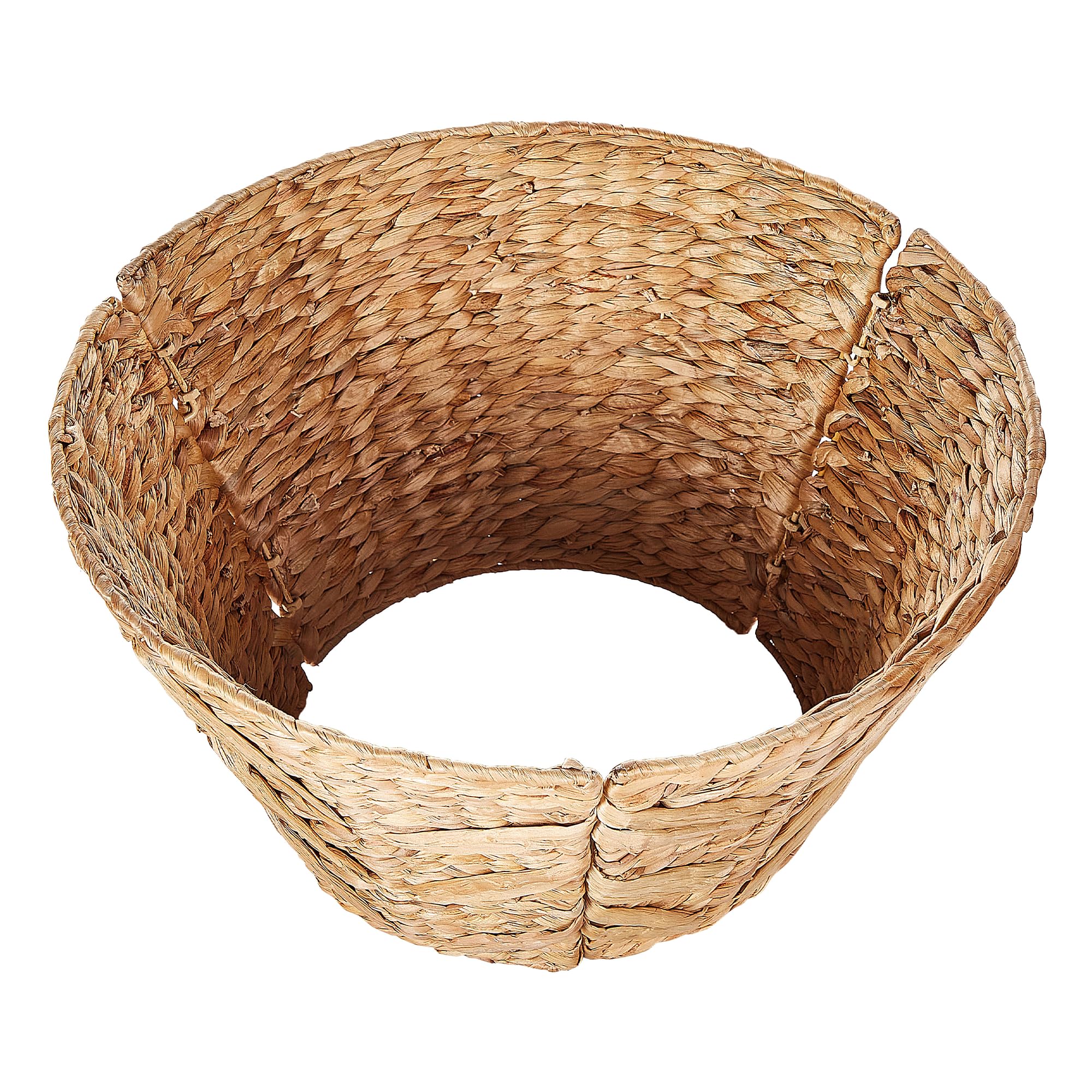 Weihnachtsbaumkragen Wasserhyazinthe natürlich 45 cm Baumständer-Kragen Flateyri