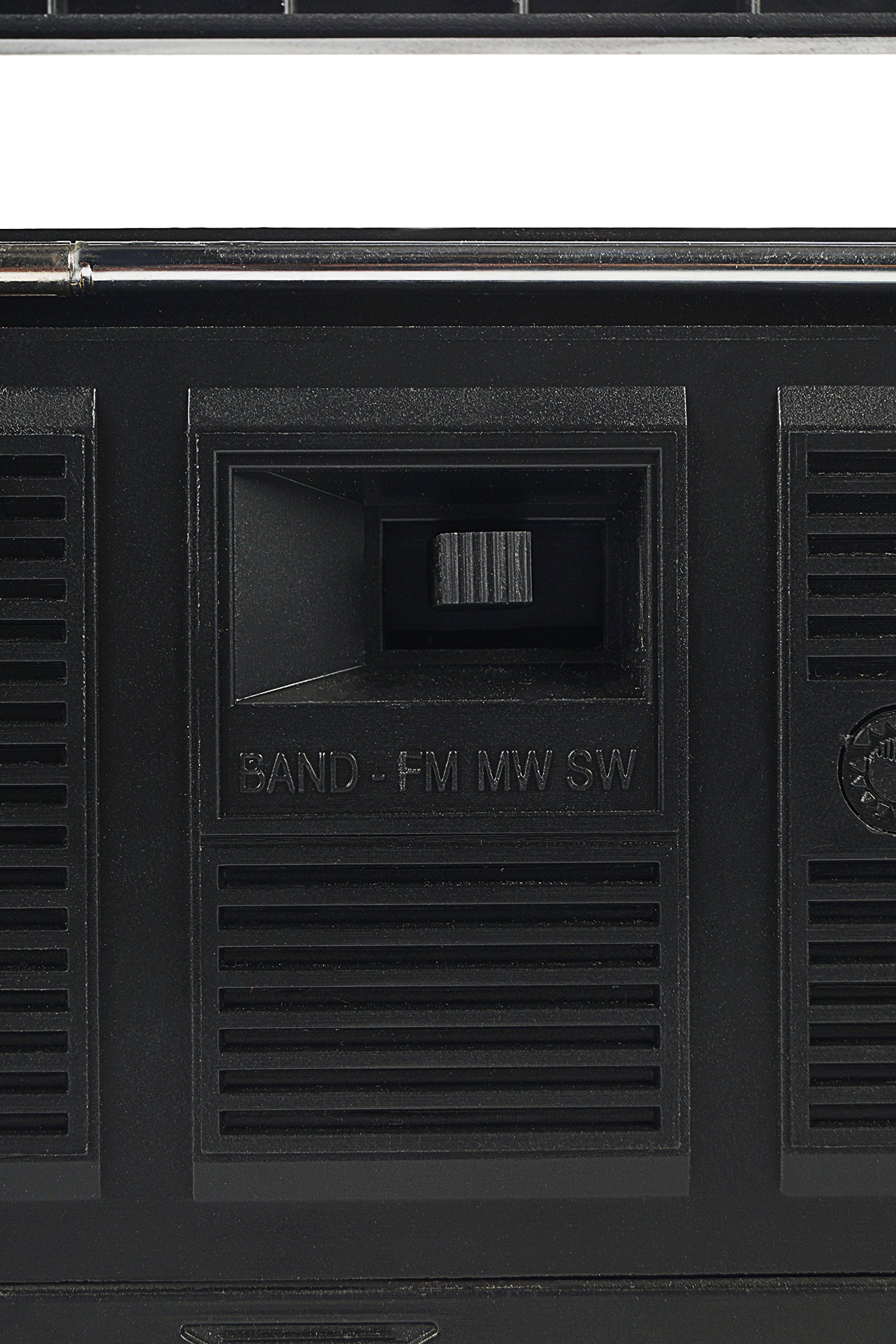 Vemax Platinum 3-Band (Fm/Am/Mw) Portable Radio (Black & Silver