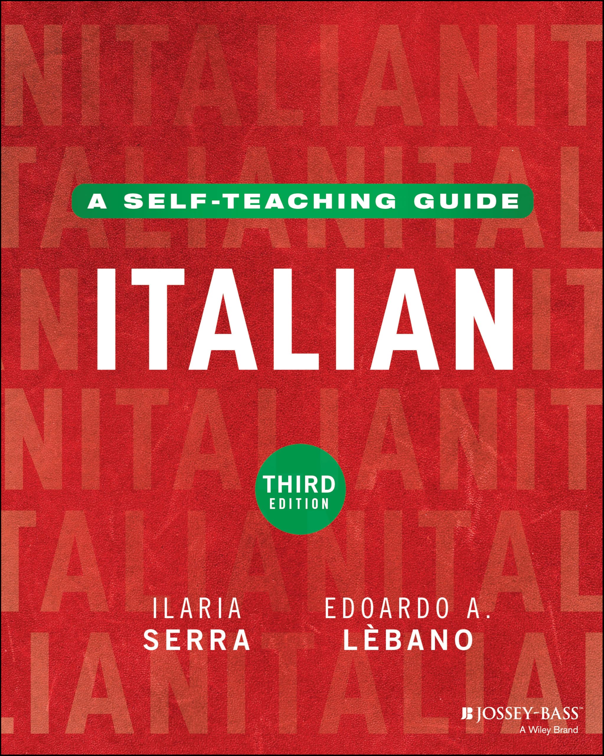 Italian Third Edition A SelfTeaching Guide by Serra PAPERBACK 9781394280742