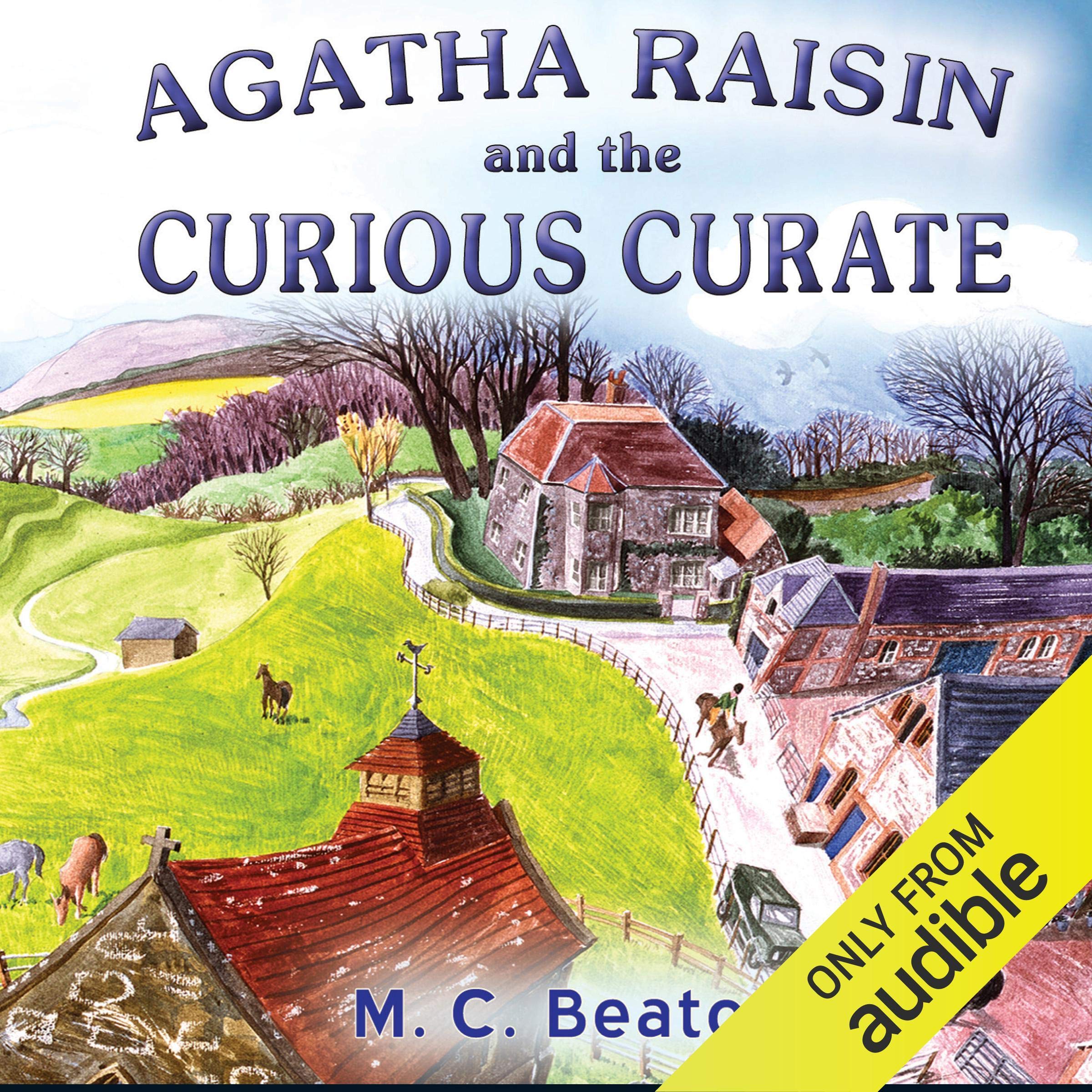 Cover art for Agatha Raisin: The Curious Curate