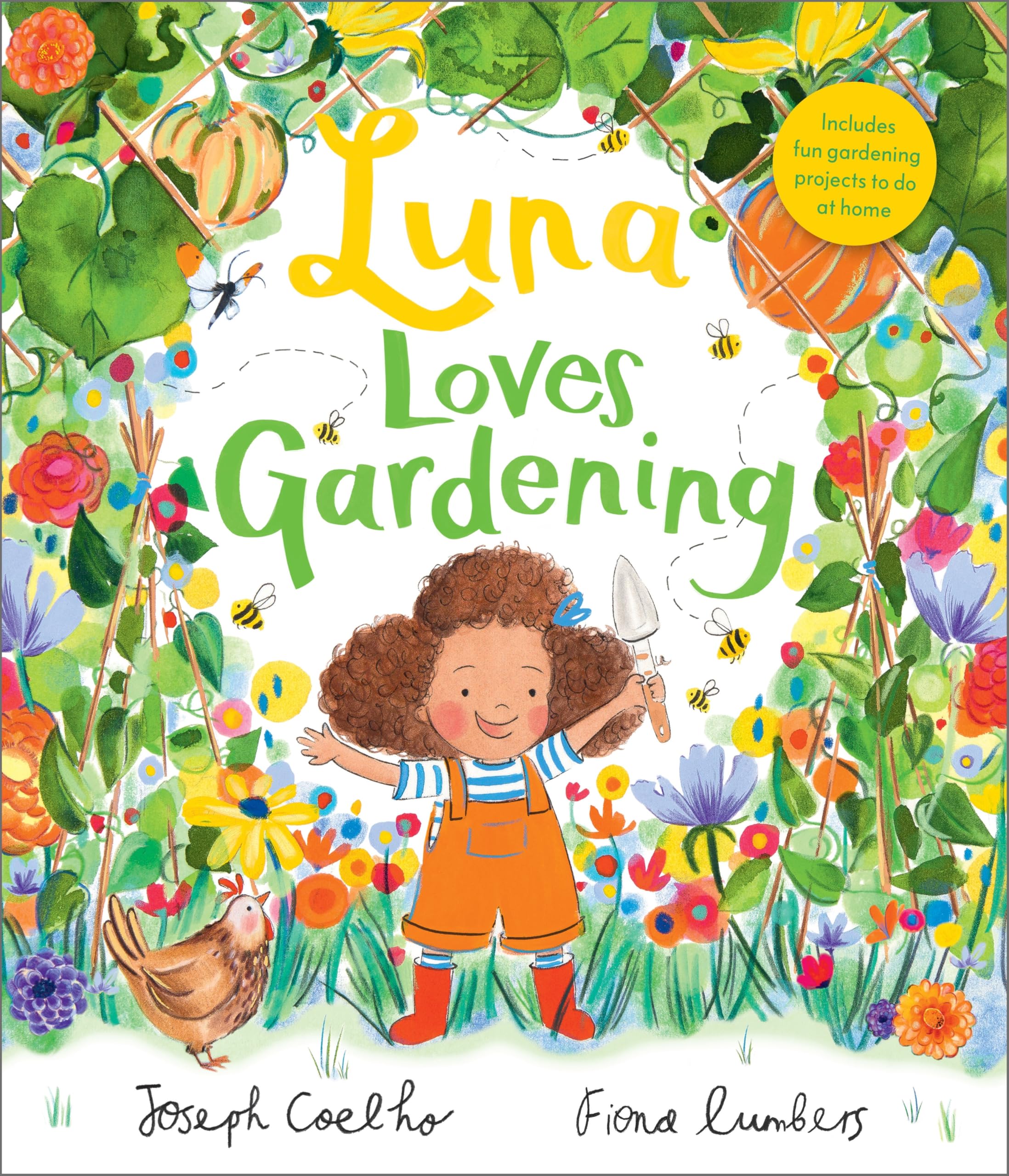 Luna Loves Gardening by Joseph, OBE Coelho (Paperback Book)