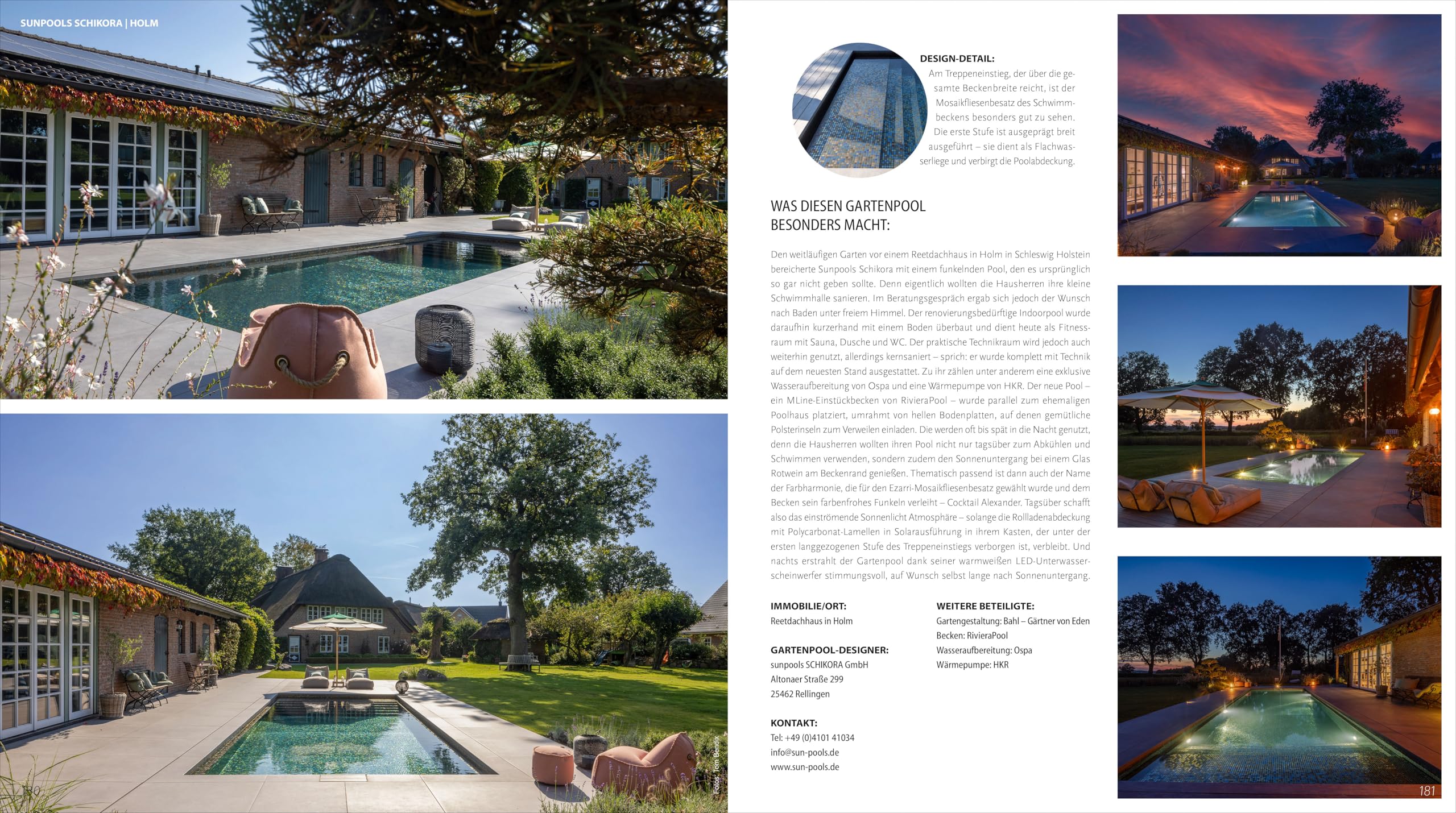 99 TRAUMHAFTE GARTENPOOLS (und der 100ste wird Ihrer): Private Gartenpools in einem inspirierenden Bildband mit traumhaften Beispielen für Ihr eigenes Schwimmbad im Garten. Viele Pool-Gestaltungsideen