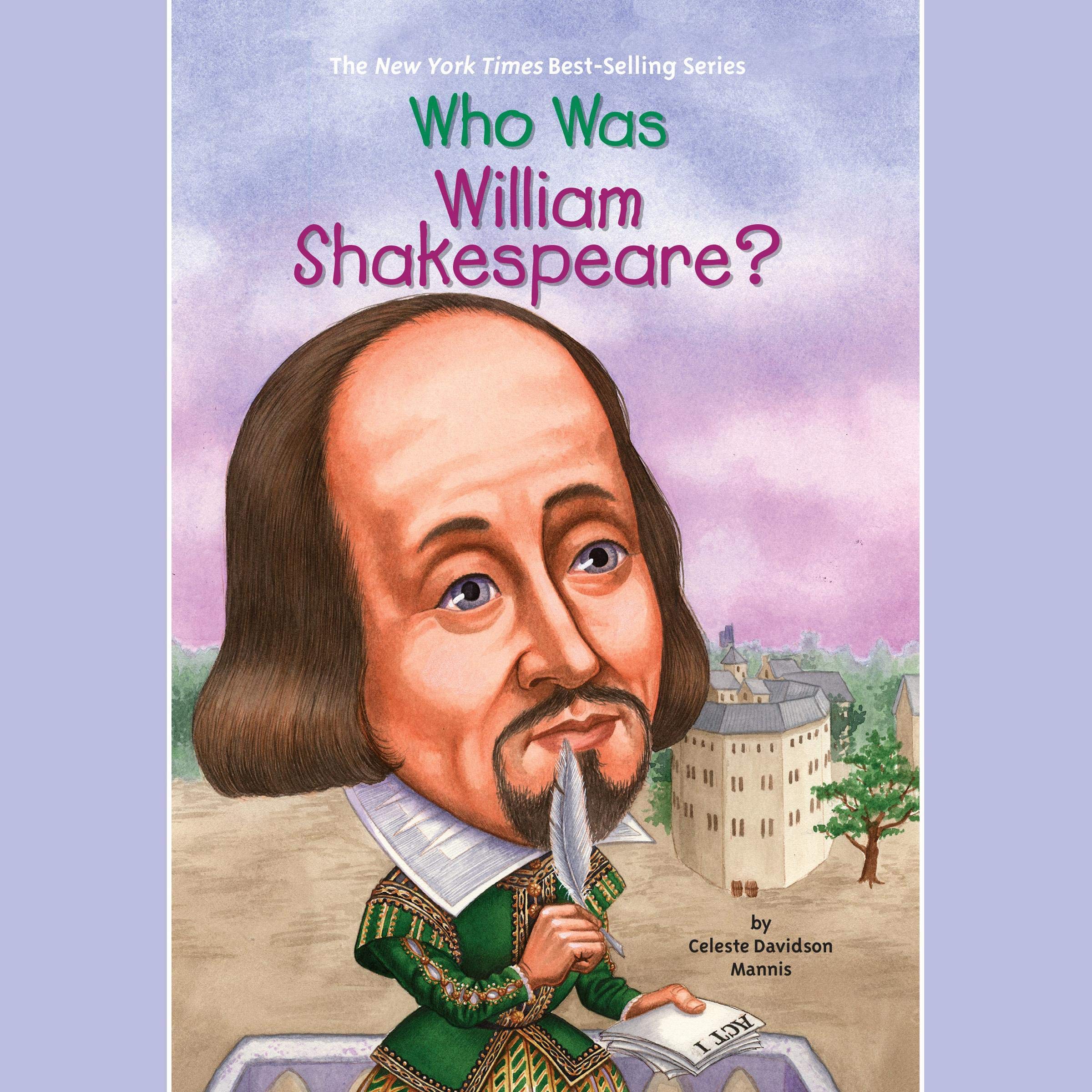 Cover art for Who Was William Shakespeare?