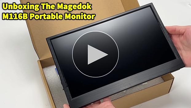 MageDok 11.6インチ　ポータブルモニター 11.6 inch 1080P FHD USB-C Capacitive Touch Portable Monitor