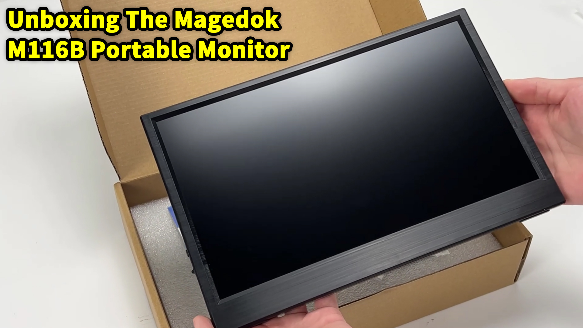MageDok 11.6インチ　ポータブルモニター Amazon.com: Magedok 11.6 Inch Portable Monitor, 1366x768 HD