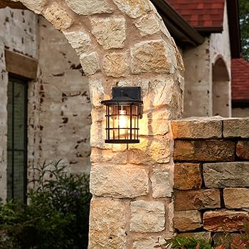 Quoizel Asheville Outdoor Wall Lantern, 10.5 Inch 1-Light