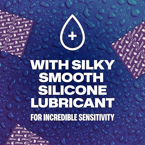 Miniatura 8 de Preservativo sensación lubricado, 12 unidades, Trojan, Trojan, paquete de de 1, Blanco, 1, 1