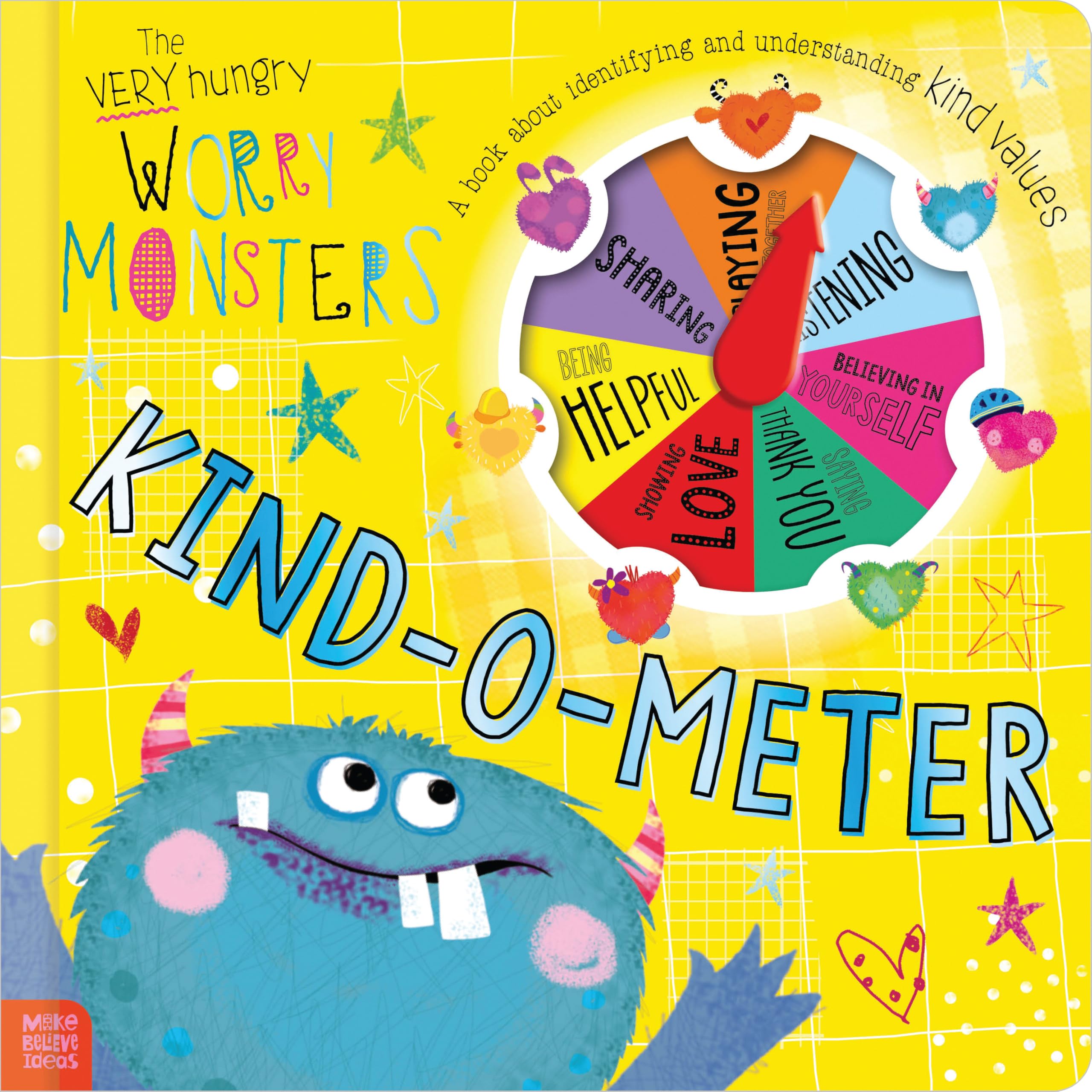 Alexandra Robinson The Very Hungry Worry Monsters Kind-o-meter Board book