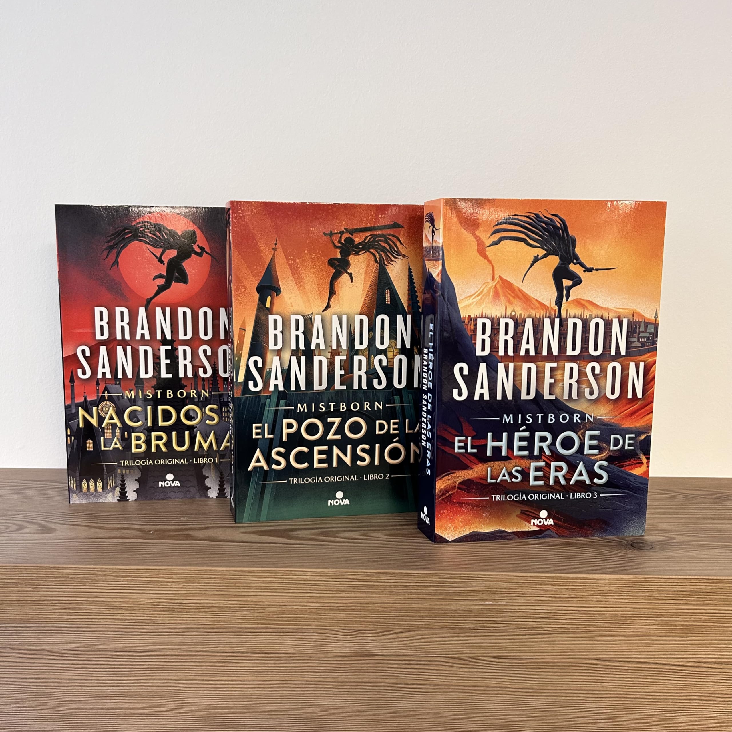 Estuche Trilogía Original Mistborn (Nacidos de la Bruma | El Pozo de la Ascensión | El Héroe de las Eras) (Trilogía Original Mistborn) (Nova)