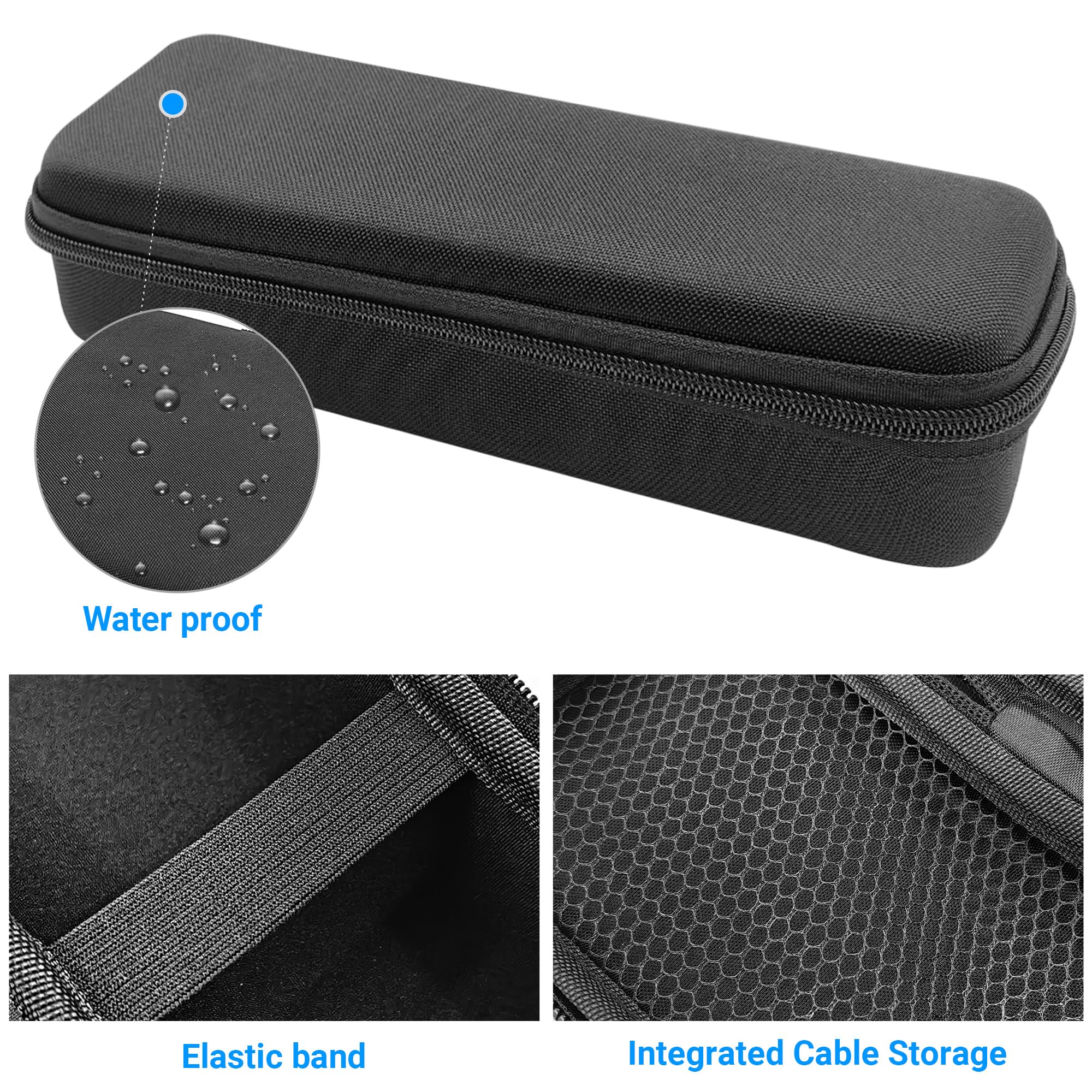 Musiin Microphone Portable Case, Compatible with CAD WX50, WX200, Dolphin MCX10, MCX20, Gemini Sound GMU-M100 - Image 3