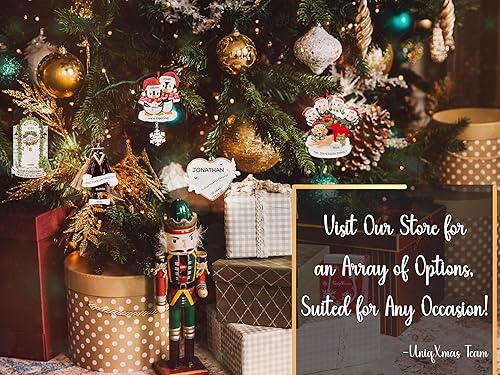 Miniatura 6 de Adorno personalizado de nuestra primera Navidad juntos 2023  Decoración personalizada para árbol de Navidad de pareja de gnomos  Nombre