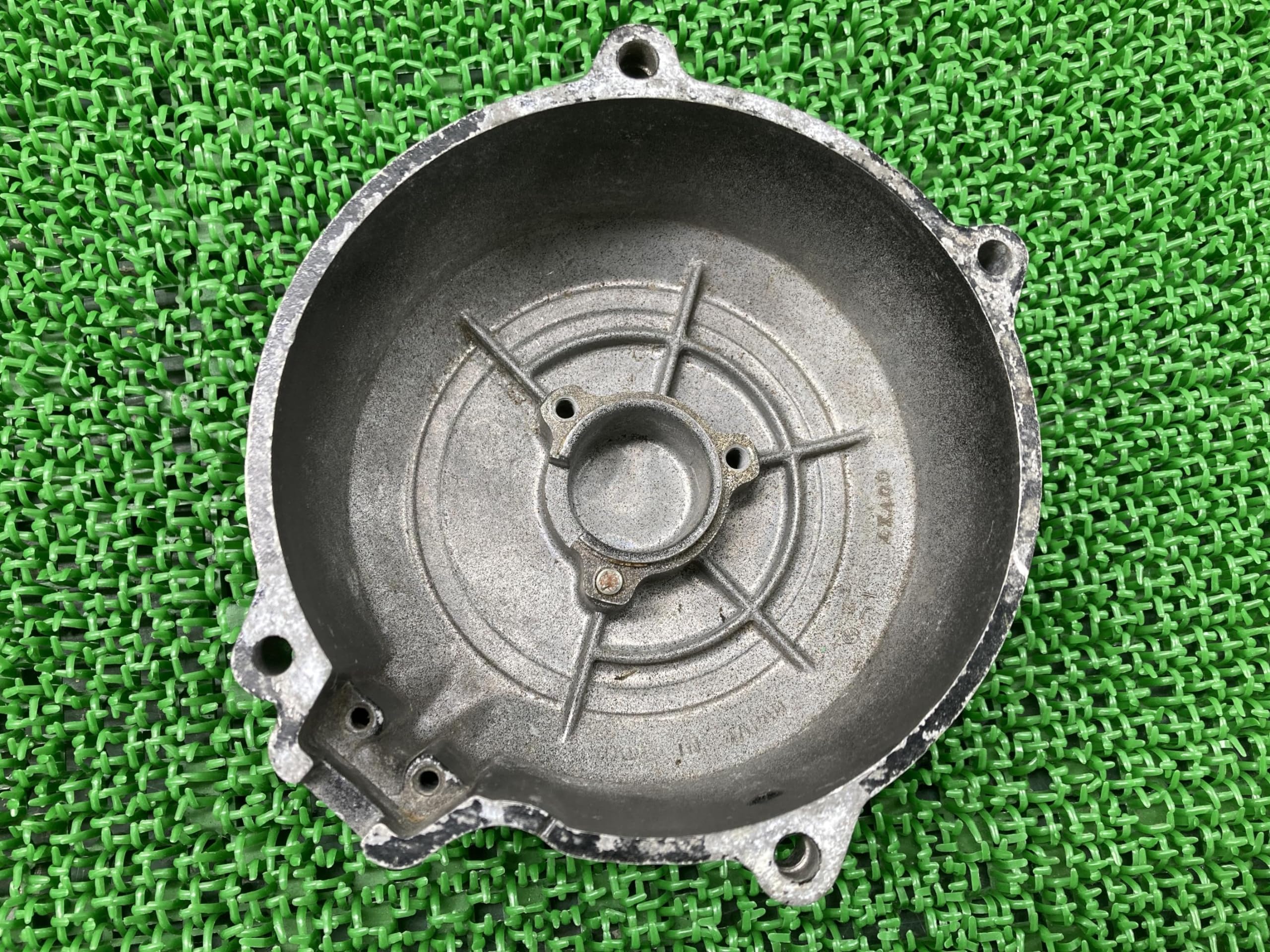 GPZ400 エンジンカバー ZX400 カワサキ 純正 バイク 部品 A GPZ400F