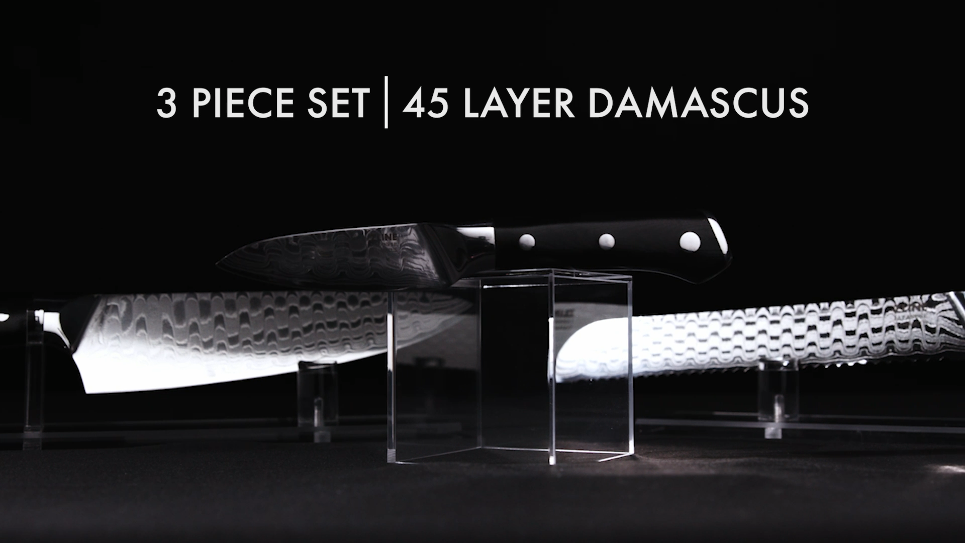 Amazon.com: ZLINE 3-Piece Professional Japanese Damascus Steel