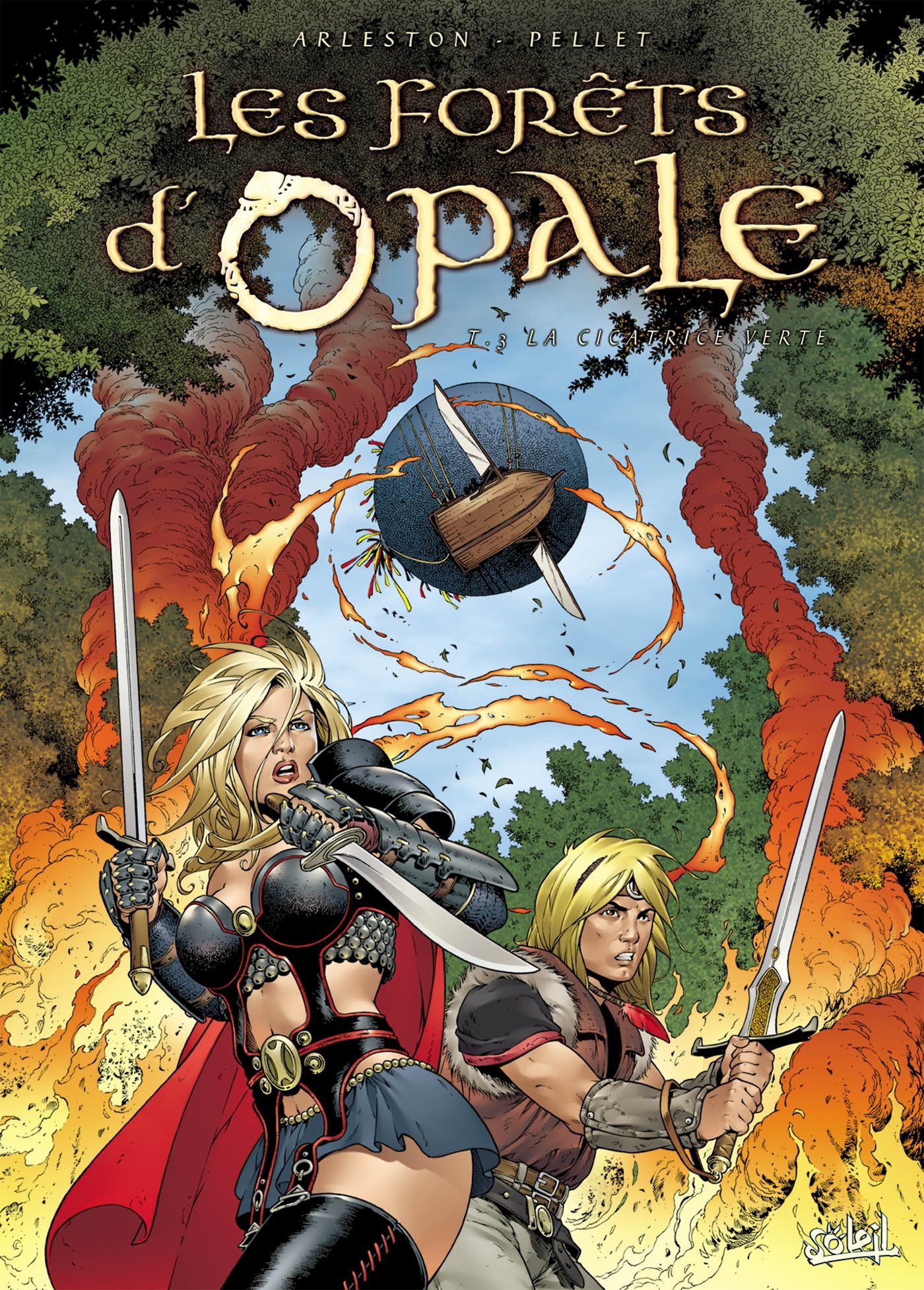 Les Forêts d'Opale T03 - La Cicatrice verte (3)