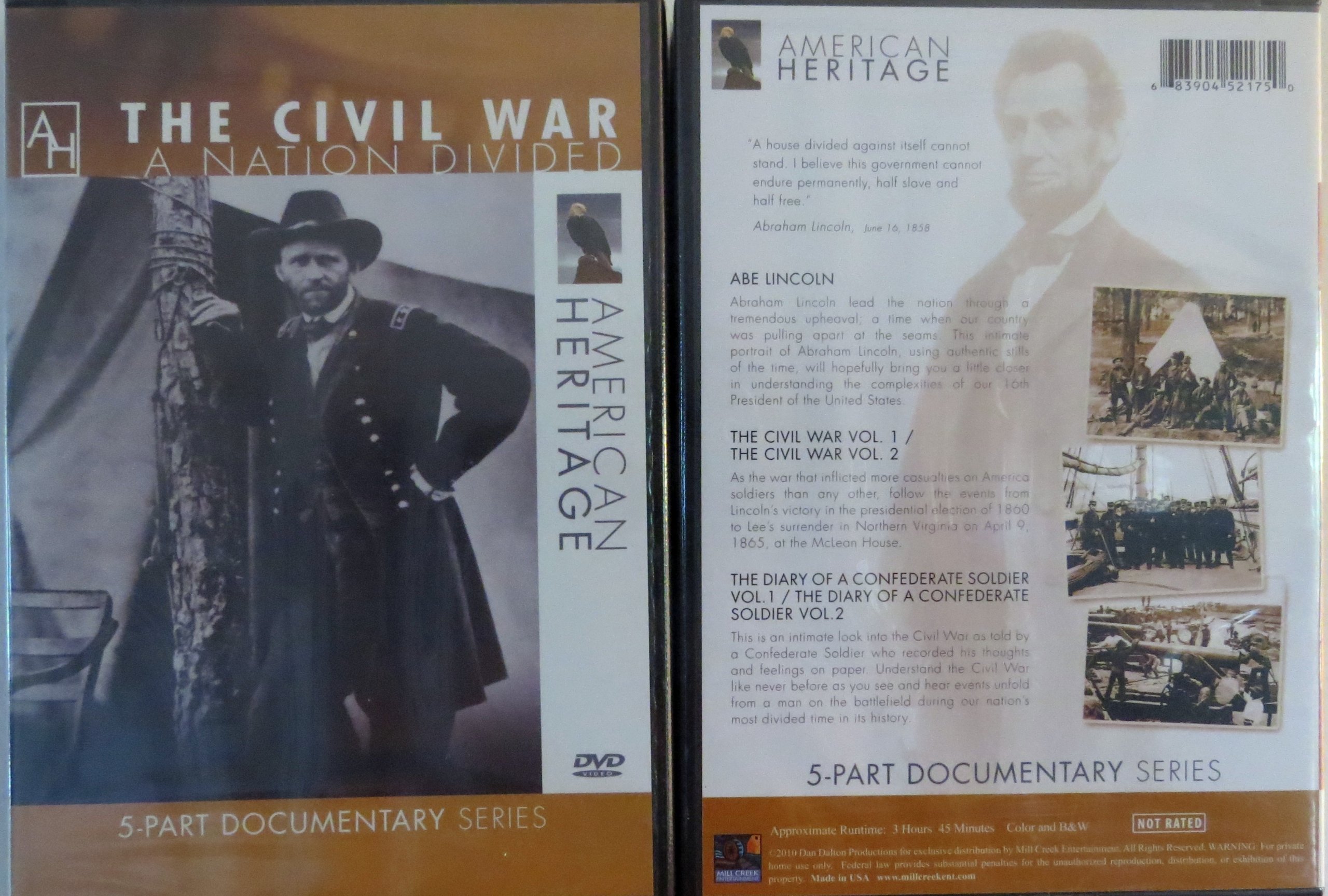 Mill Creek Ent The Civil War: A Nation Divided