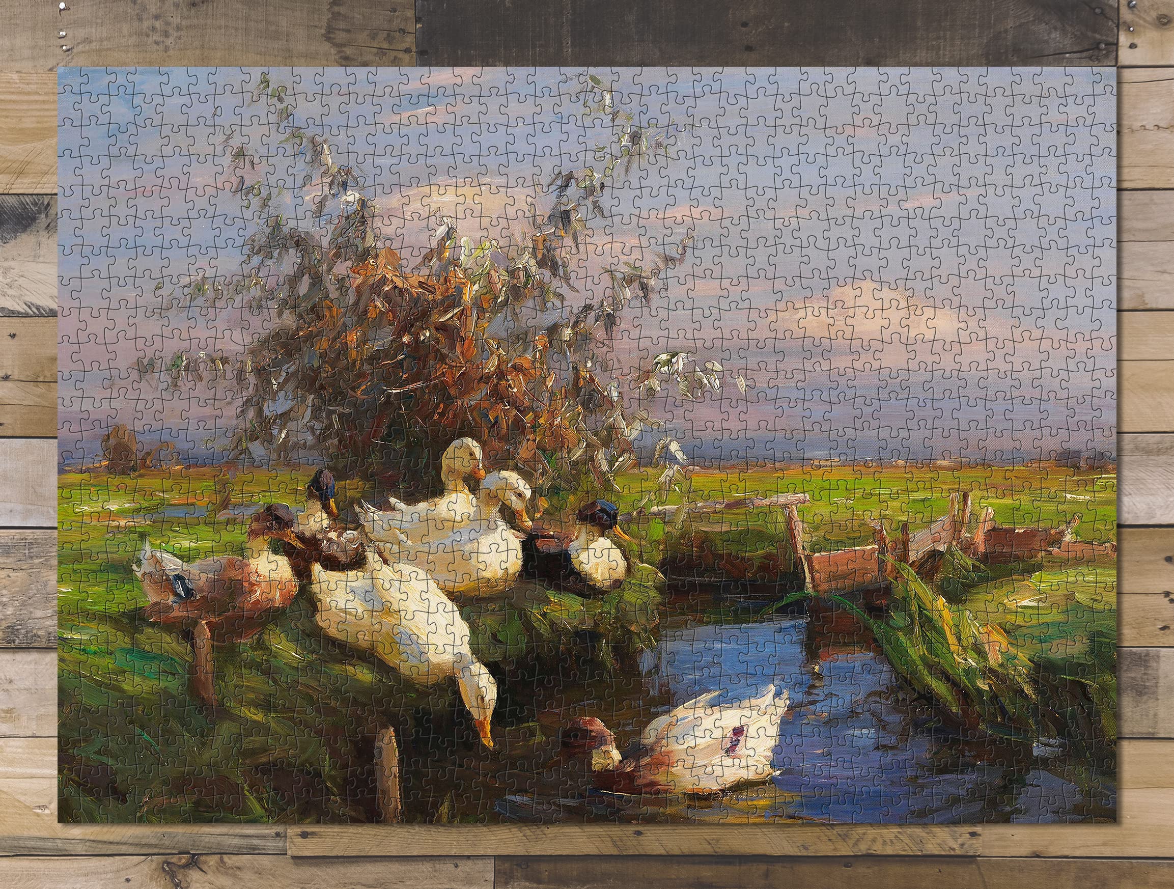 昭和パズル絵画 Amazon | 1000ピース - 博物館絵画 - ジグソーパズル - 七つの