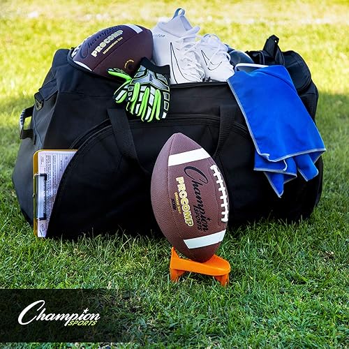 Miniatura 33 de Champion Sports Premium Football Kicking Tee for Kickoff Practice - Ball Holder Tees for Footballs - Kicking Block and Accessories for Adults, Kids