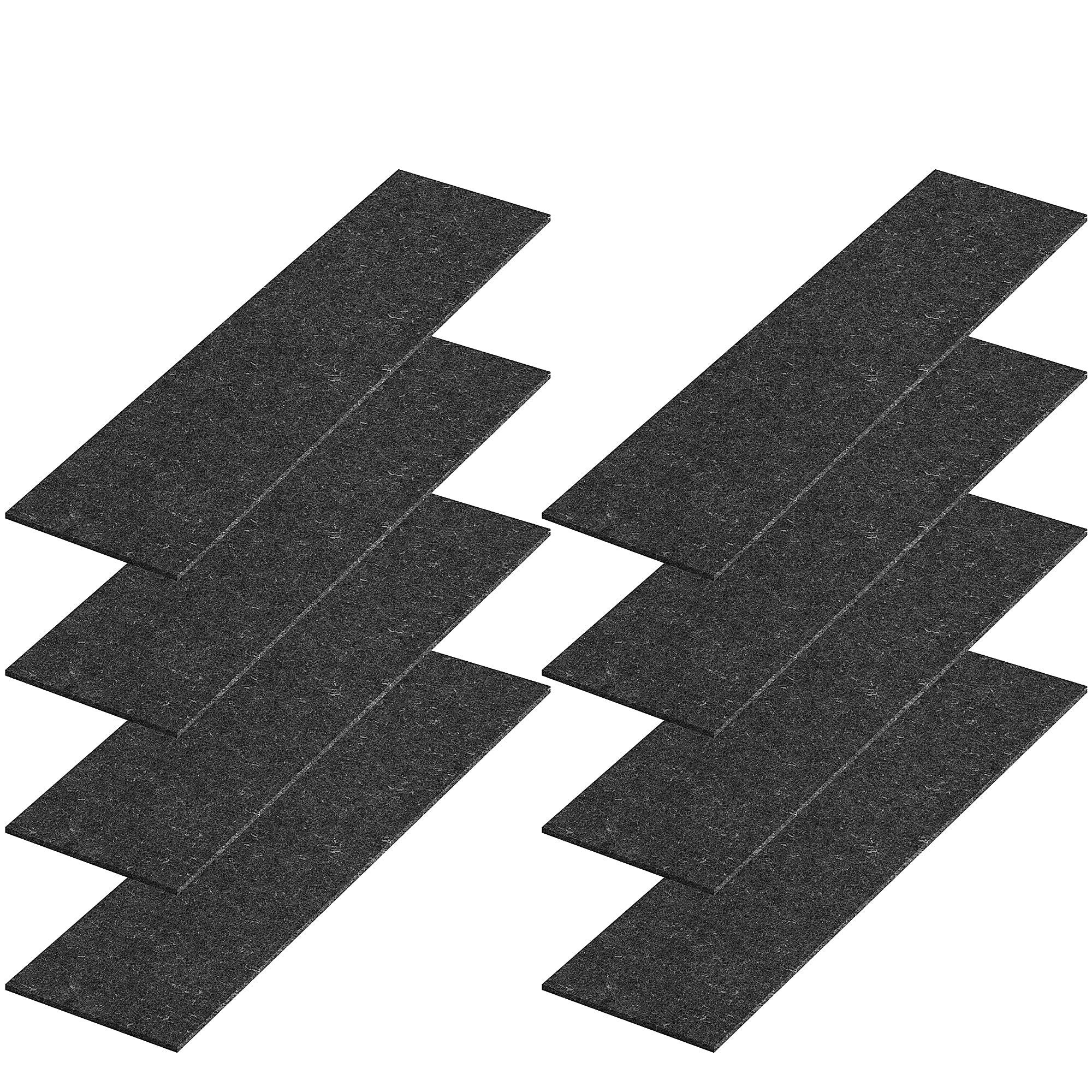 EBaokuup 8 Pcs 12-Cell Replacement Capillary Mats-18.5 x 3.5 Inches Self Watering Seed Starting Mat-Capillary Mats for Indoor Gardening Greenhouse