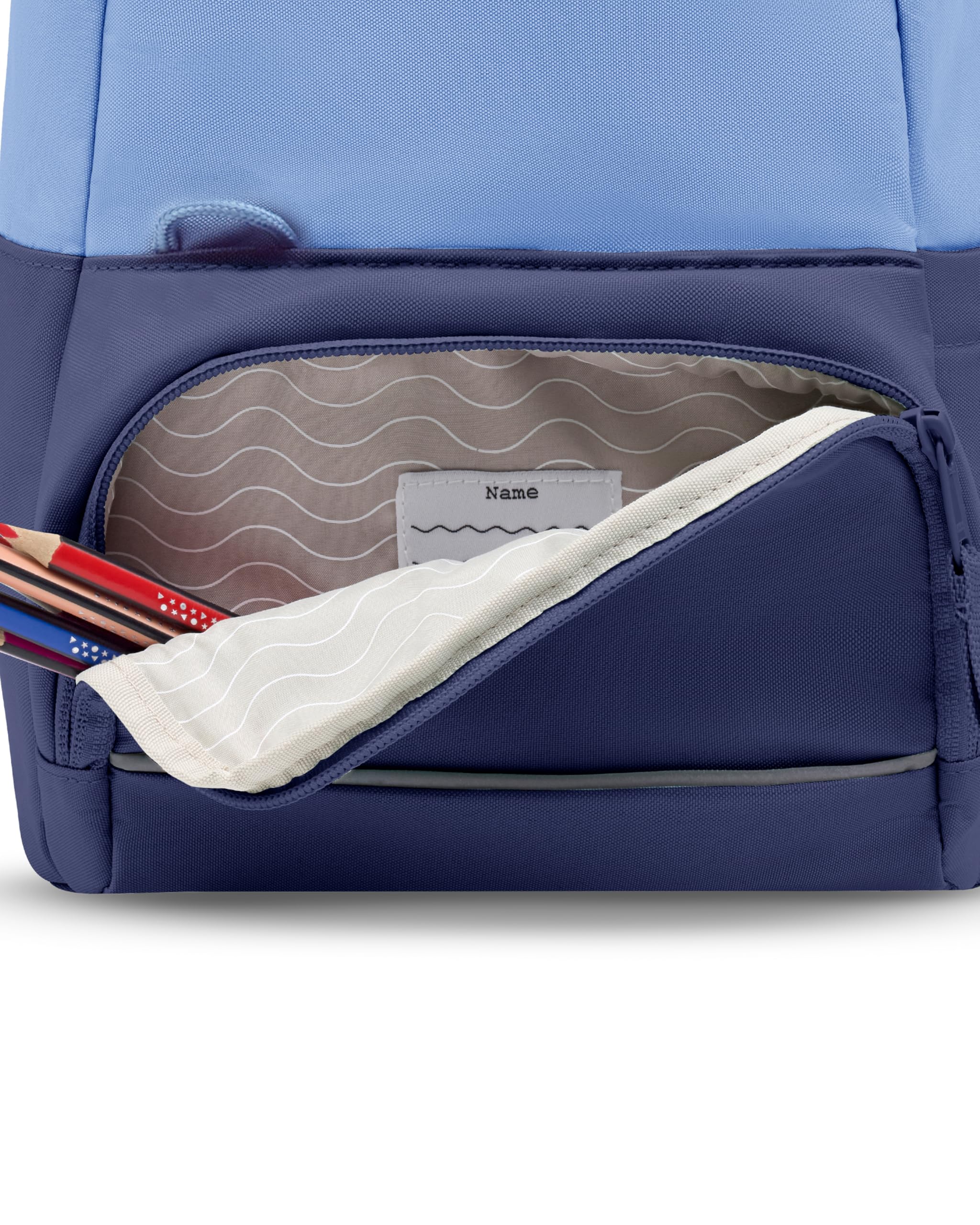 LARKSON Rucksack Kinder für Mädchen & Jungen Blau - Knut - Kleiner Kinderrucksack mit Brustgurt - Ab 2 Jahre - 6L - Wasserabweisend