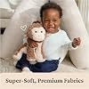 Peluche GUND Cozys Collection Mono, animal de peluche para edades 0+, marrón, 10 pulgadas 4