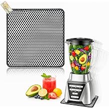 Upgraded Sliding Mat for Oster Pro 1200 Plus Blender, Unique Spotted Pattern Design, Anti-Slip Glide Mat with Hanging Strap, Protects Countertop, Sturdy Pad for Oster Pro 1200 Plus Accessories
