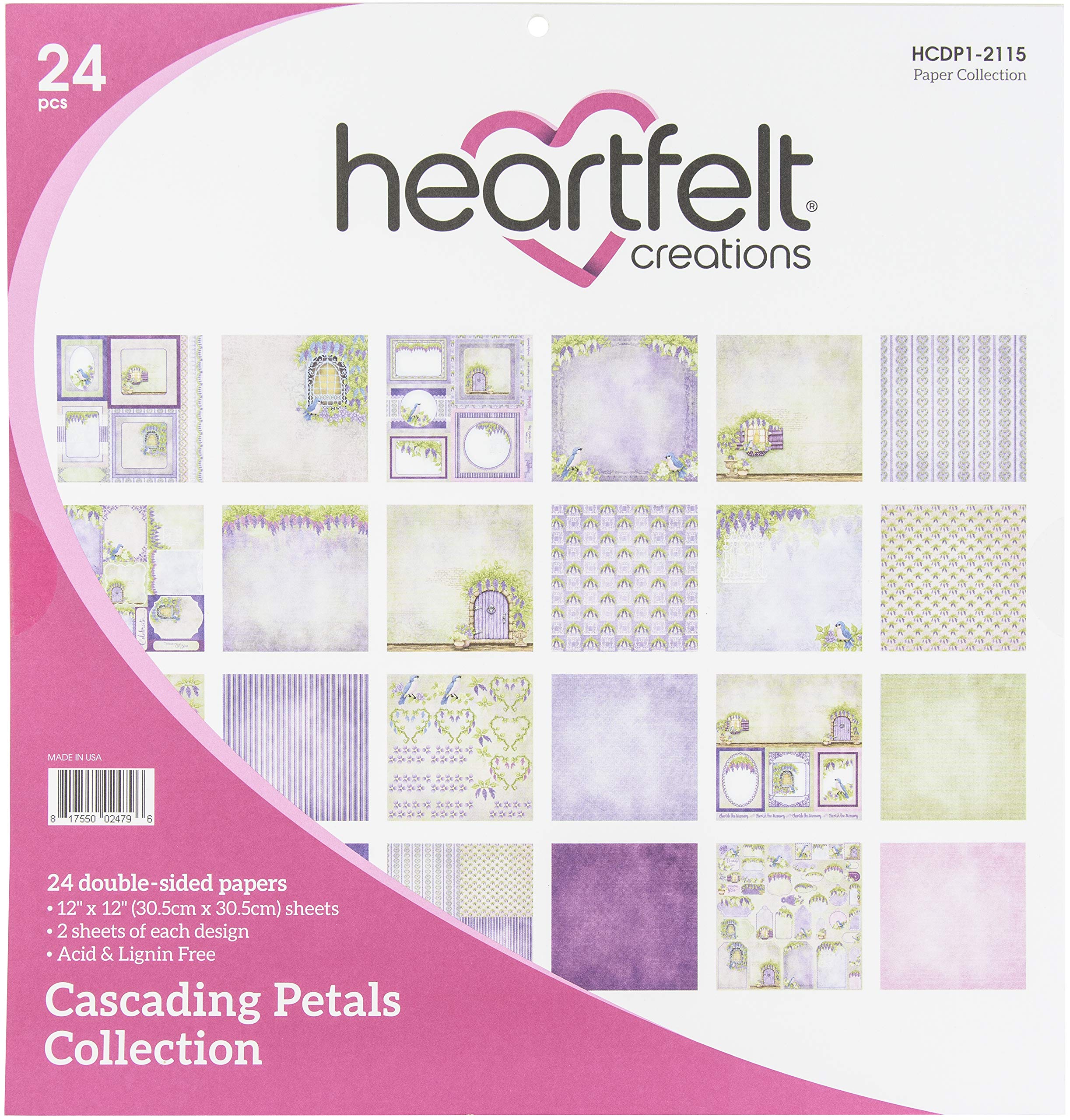Heartfelt CreationsHeartfelt Paper COLL CASC, Cascading Petals