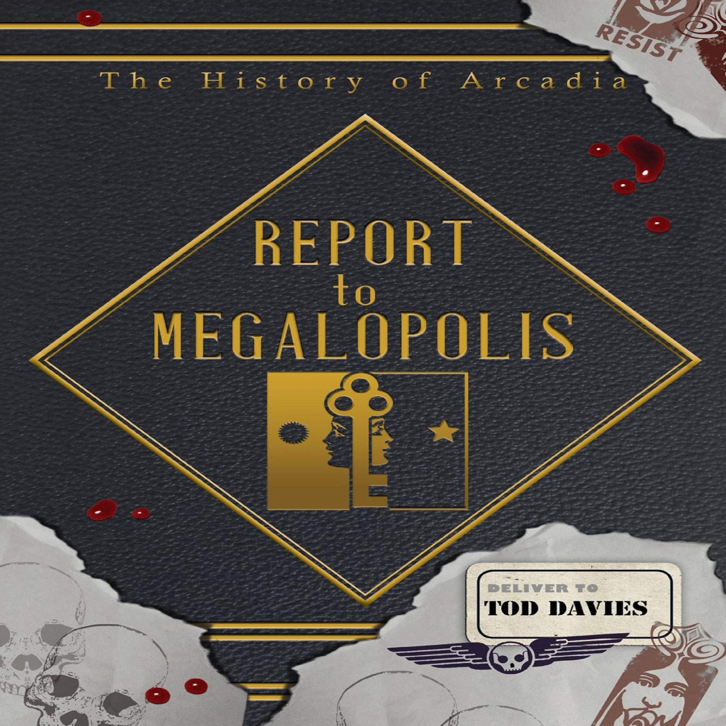 Cover art for Report to Megalopolis
