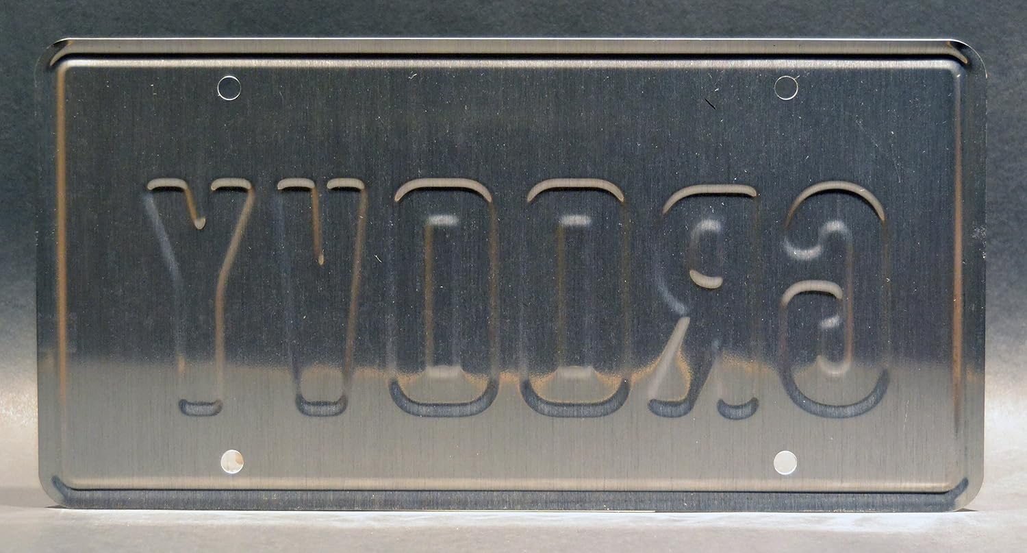 Ash vs Evil Dead | Groovy | Metal Stamped License Plate