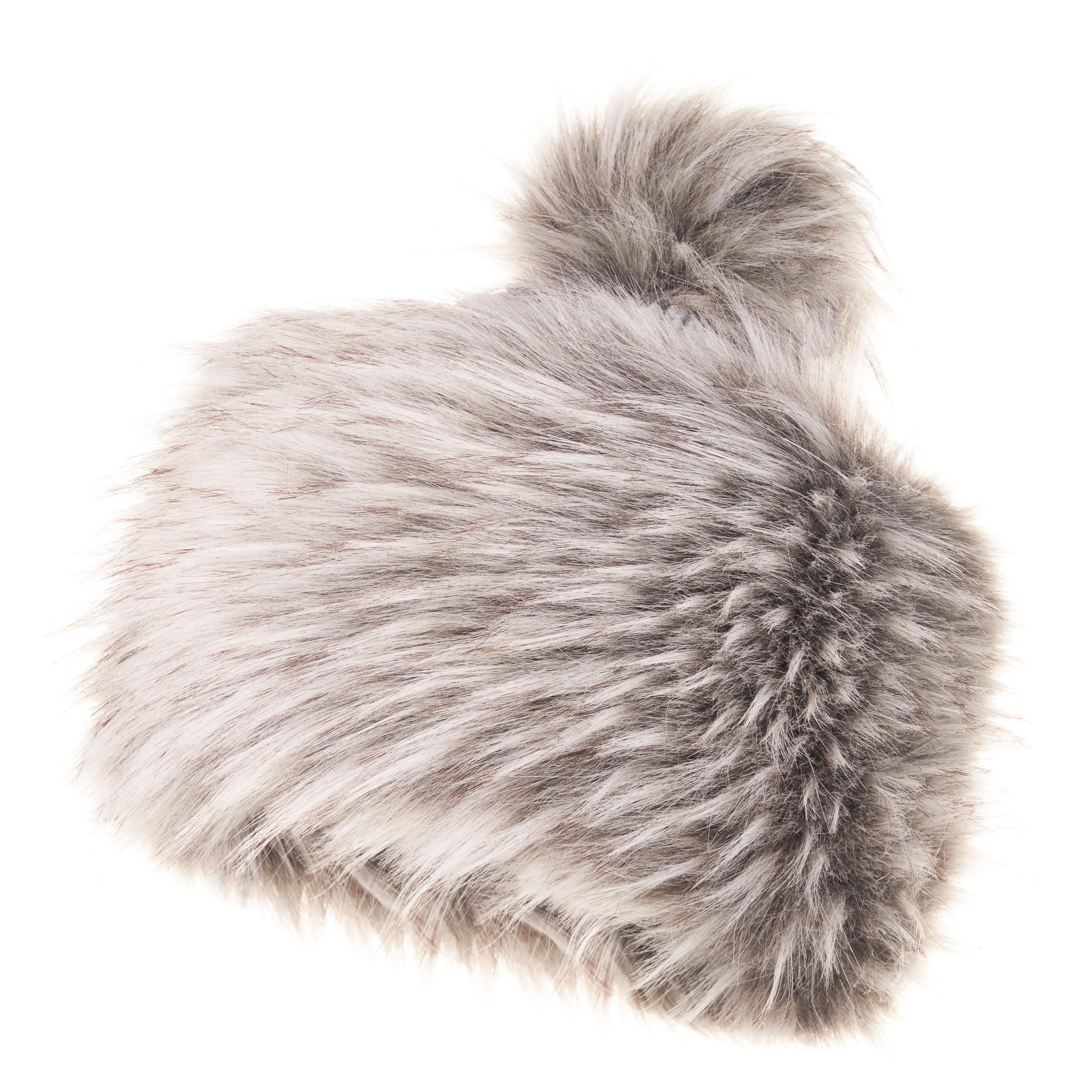 Futrzane Classic Pom Hat - Ladies Faux Fur Trim Hats - Warm Winter Cap for Women (M, Ash Classic)