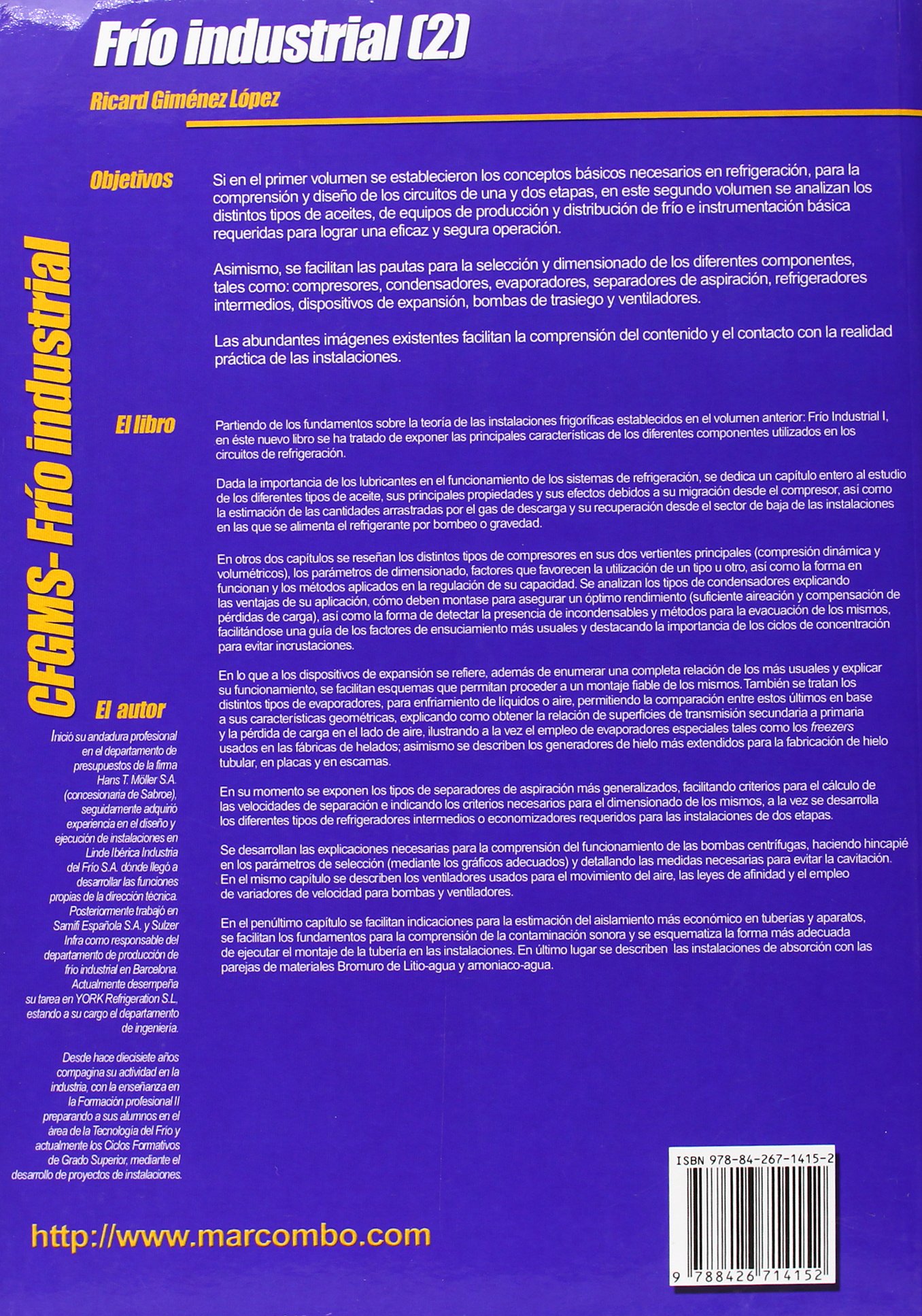 Frío Industrial [2]: Mantenimiento y servicios a la producción (SIN COLECCION)