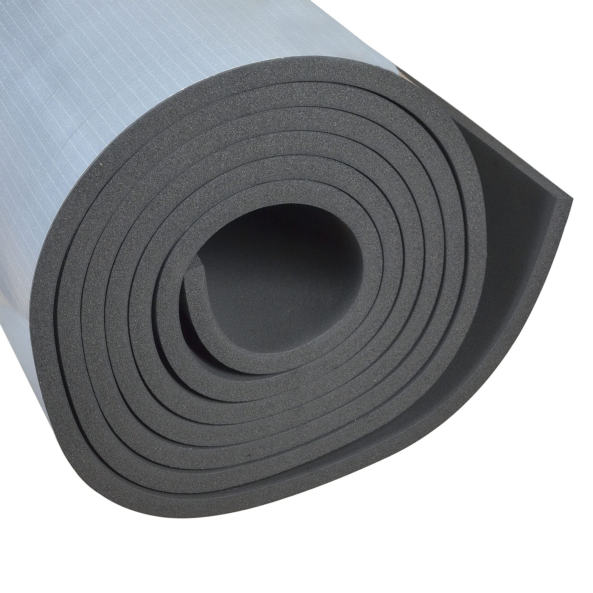 Scorprotect® Kautschuk Platte Selbstklebend – 19 Mm, 6 M², Inkl. Handschuhe & Schlüsselband, Für Dämmung