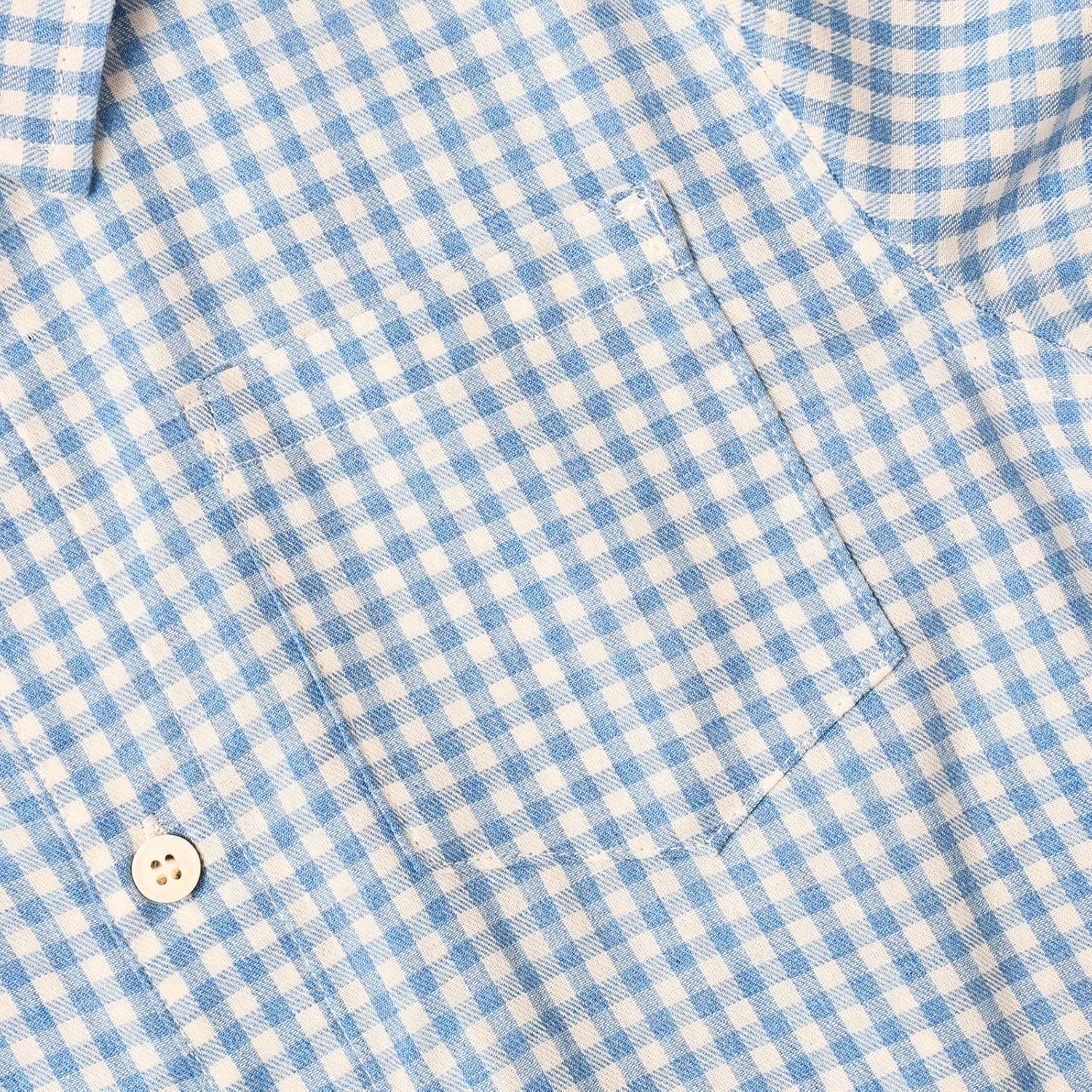 Boys' Long Sleeve Plaid Pure Cotton Button Down Shirt 3-10 Years - Image 5