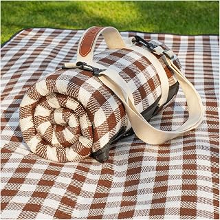 RYCHIC Extra Large 80x80 Waterproof Picnic Blanket - Sandproof Foldable Beach Camping Mat for 4-8 Adults