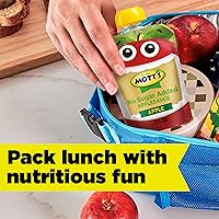 Vista 65 de Mott's Paquete Variado de Puré de Manzana Sin Azúcar Añadido, 4 Sabores – Manzana, Fresa, Canela y Arándano, Hecho de Fruta Real, Sin Sabores