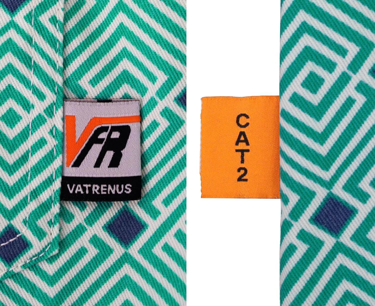 VATRENUS FR Shirts for Summer Pearl Snaps Breathable Vented Mesh Back and Underarm Lightweight Flame Resistant Welding Shirt