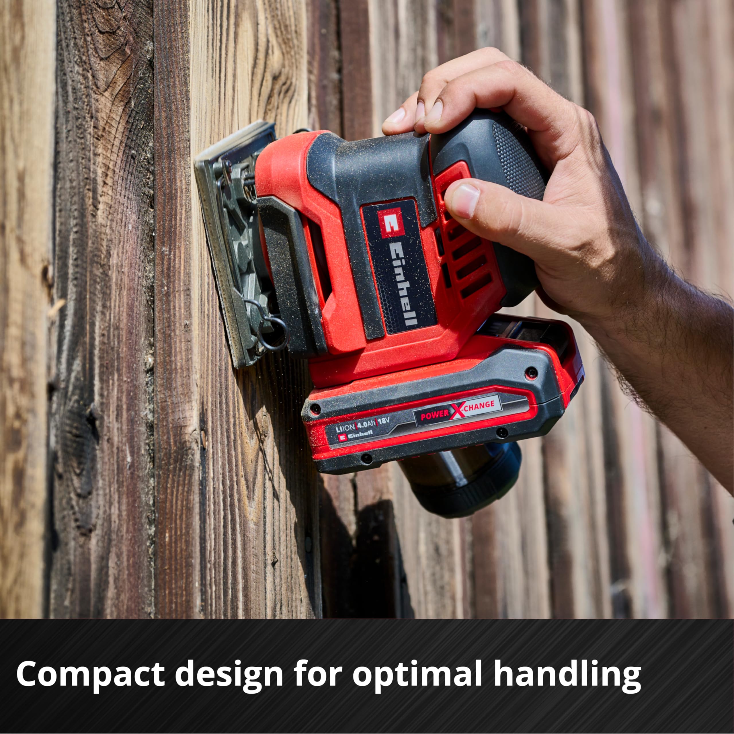 Einhell TE-OS 18/113 Akumulatorowa szlifierka oscylacyjna 18 V Li-Solo Power X-Change 1,8 mm