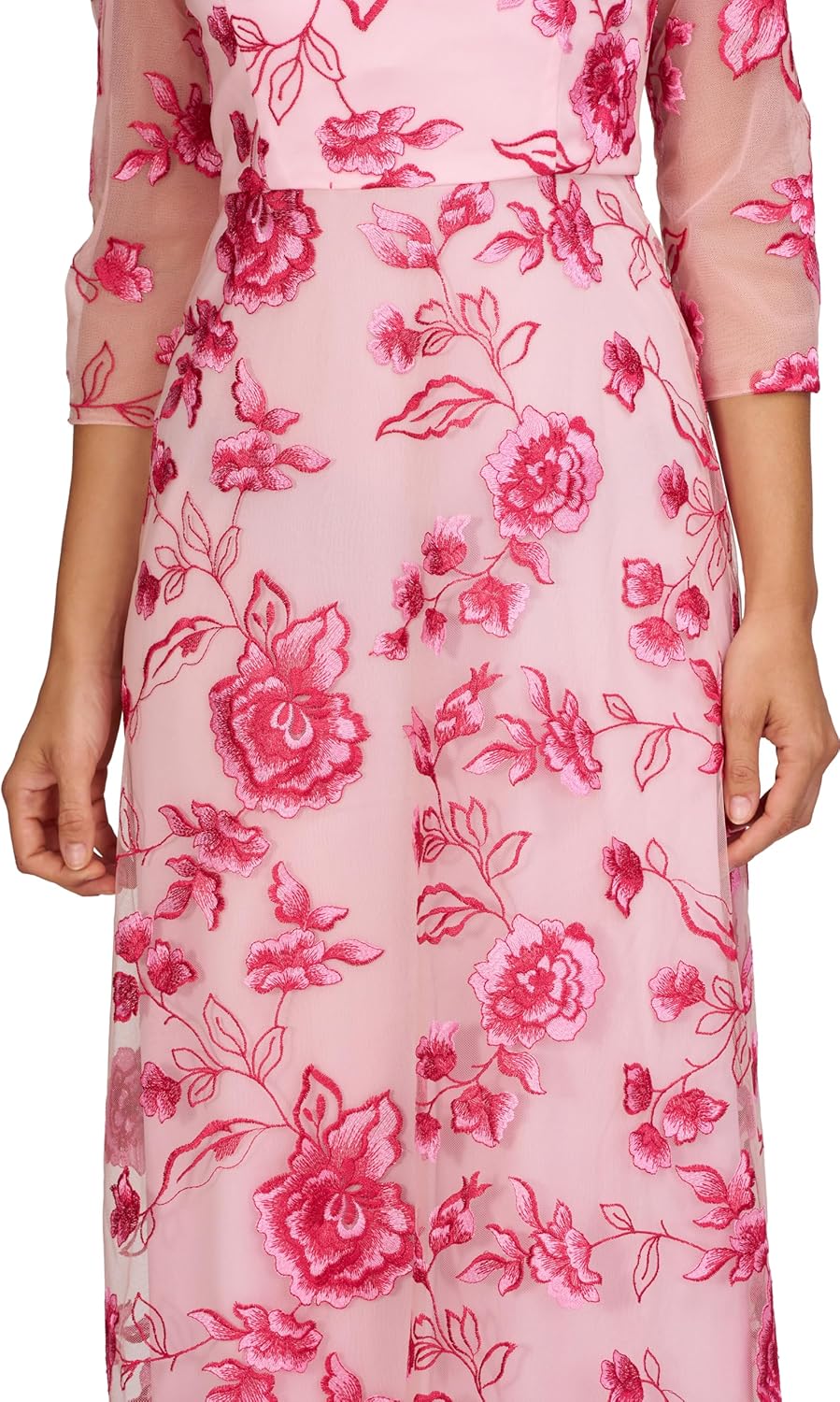 JS Collections Women's Nadine Tea Length Cocktail - Image 6