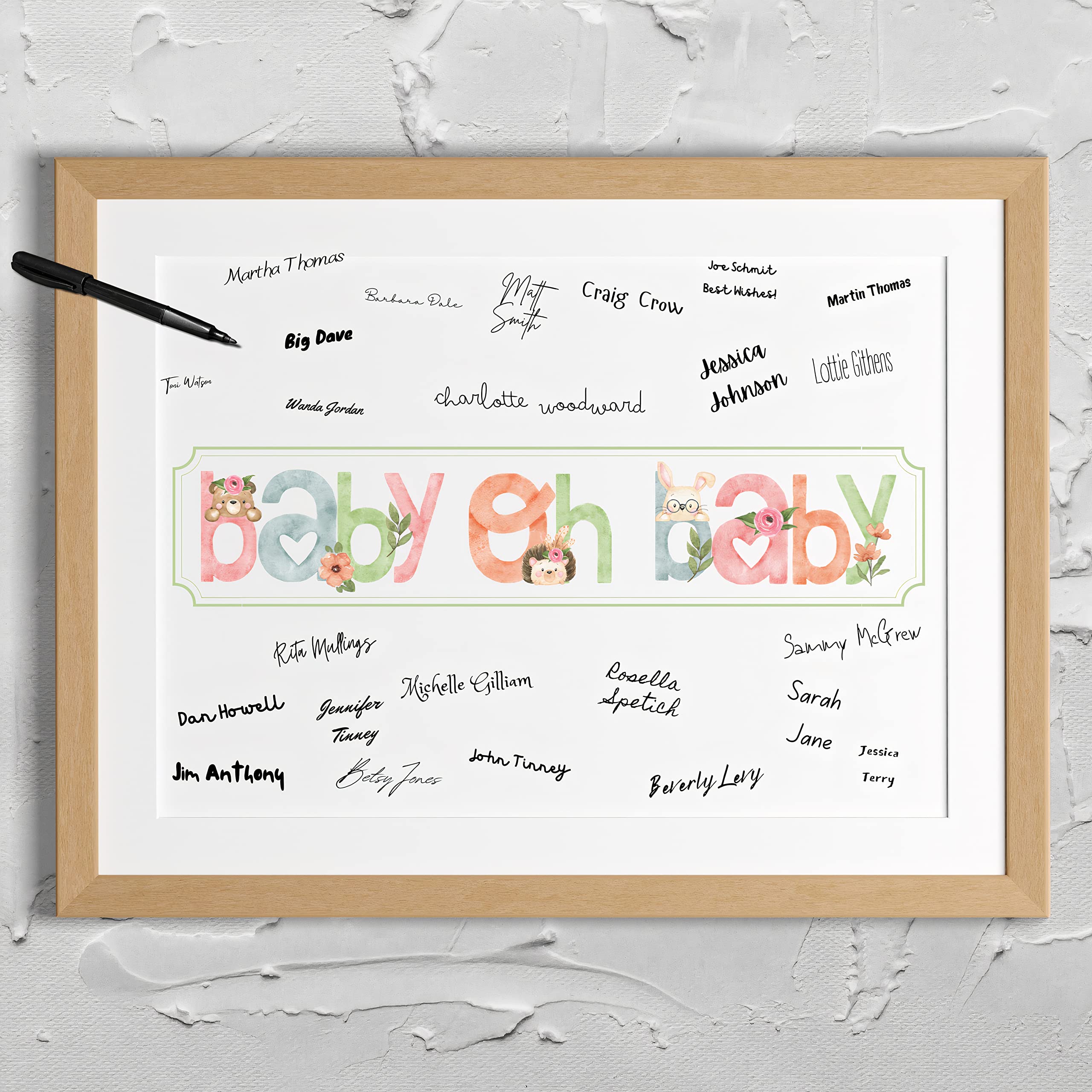 Buy AnnabelleLayne Sweet Baby Shower Sign in Guest BookBaby Shower