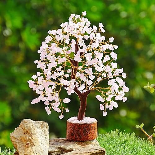 Miniatura 10 de Árbol de 7 chakras, árbol de la vida de los siete chakras, decoración de cristal, decoración de Feng Shui, regalos espirituales para la buena